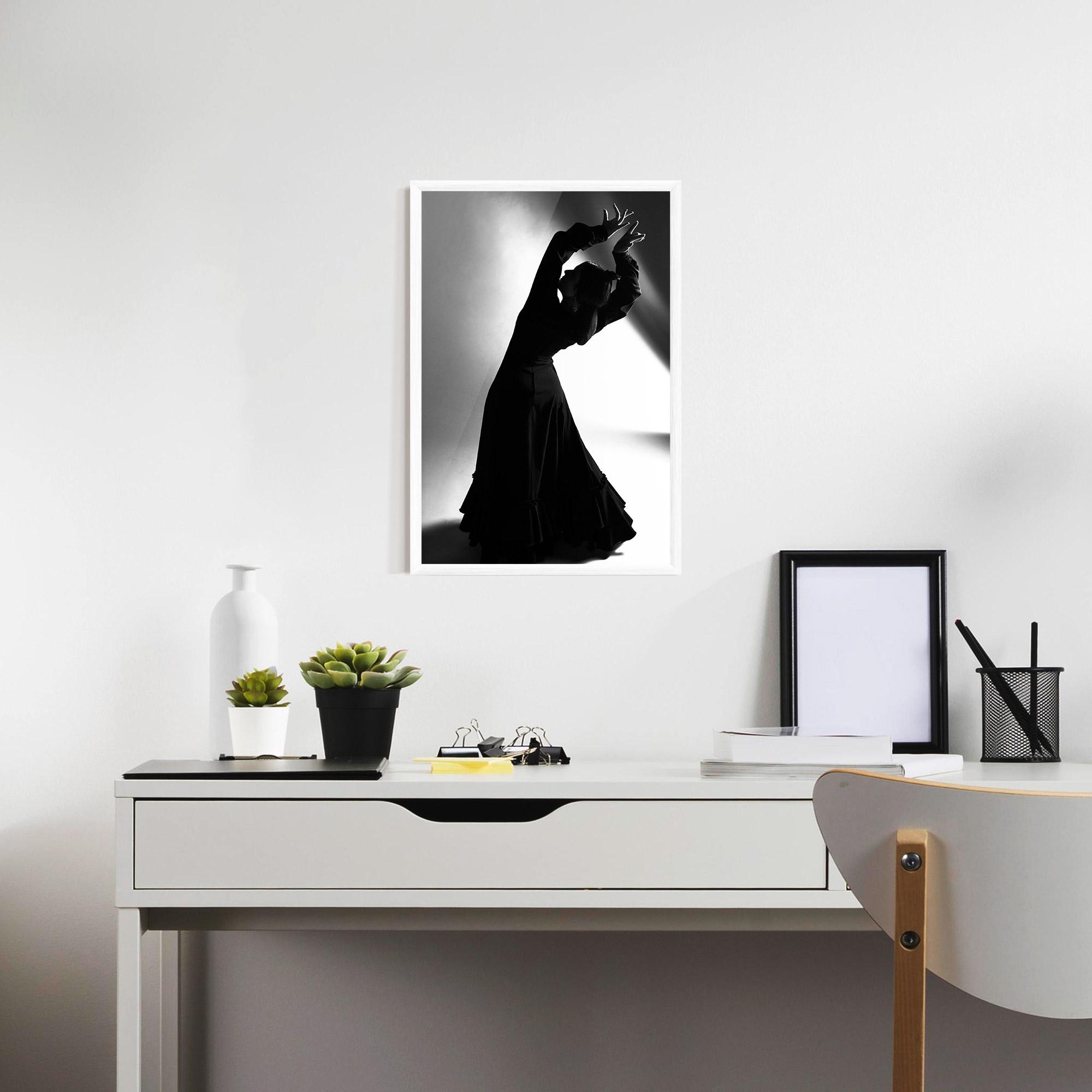 Keretezett Poszter Full Shot Dancer mockup 7