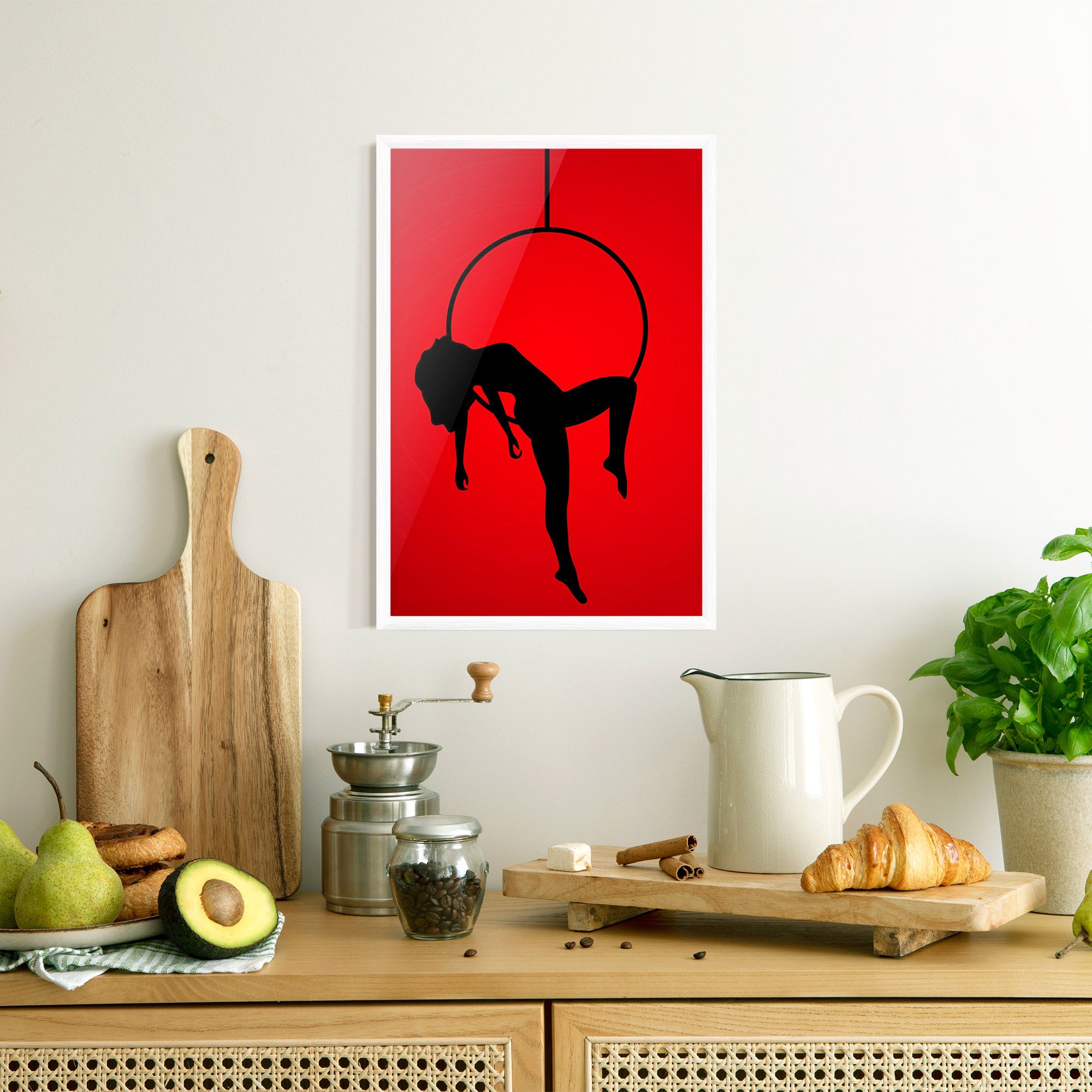 Dancer Shilouette mockup 8