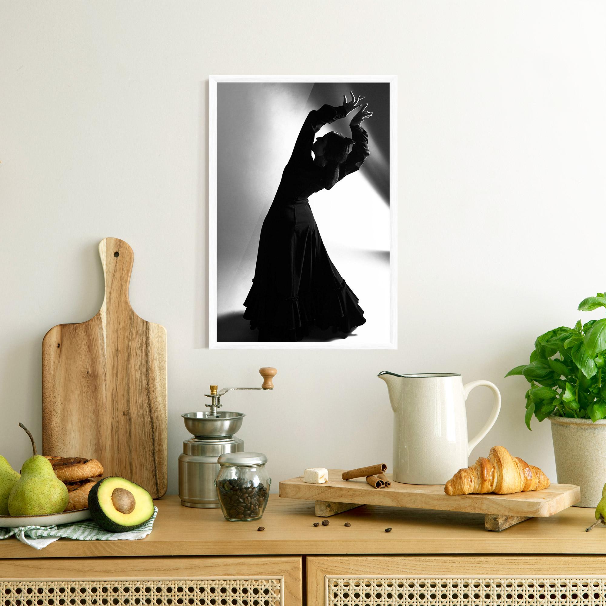 Keretezett Poszter Full Shot Dancer mockup 8