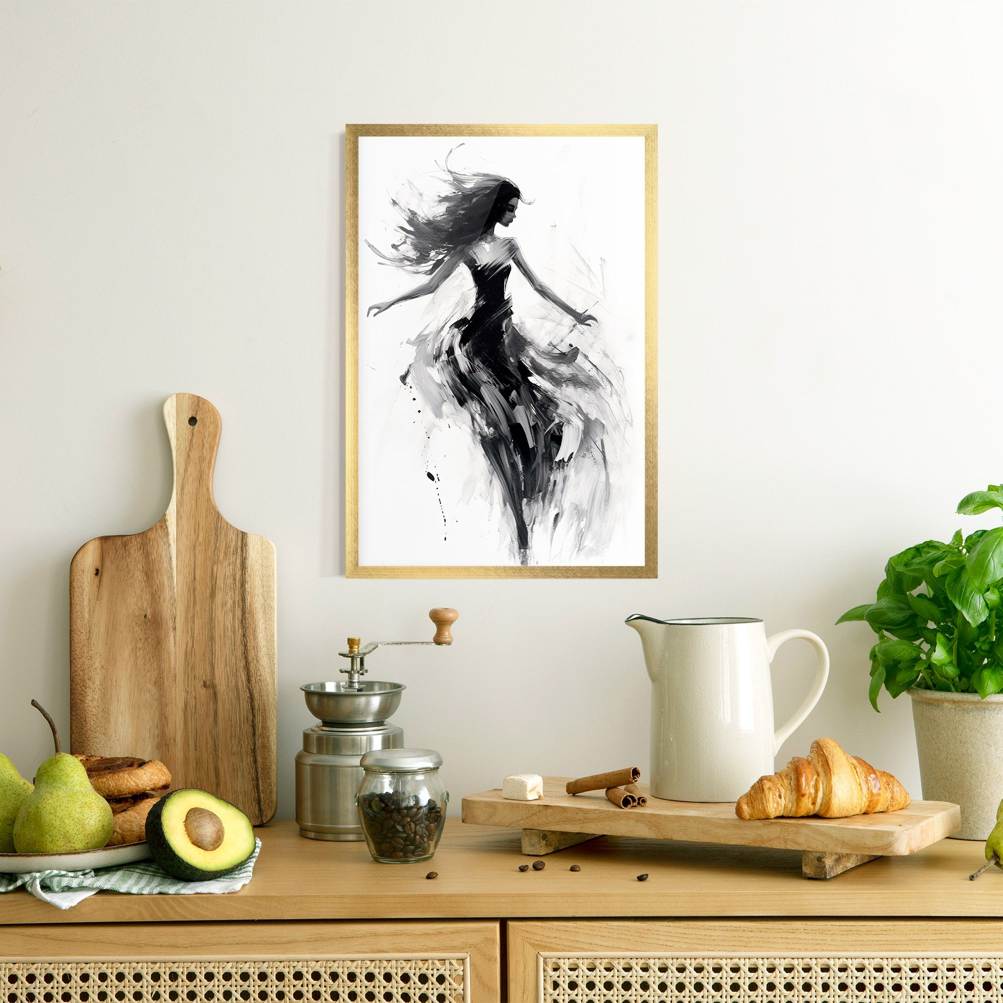 Black Ink Woman mockup 8