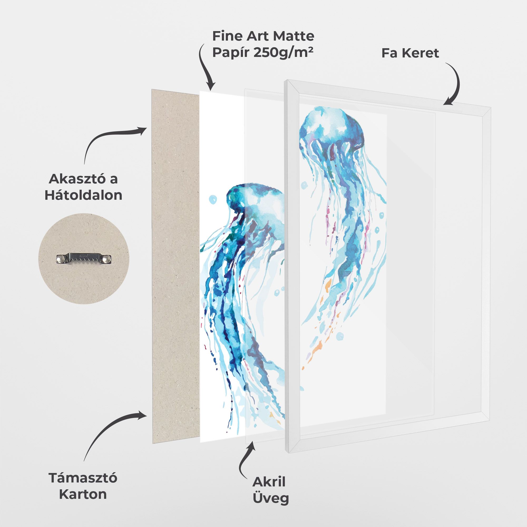 Jellyfish Watercolor mockup 1