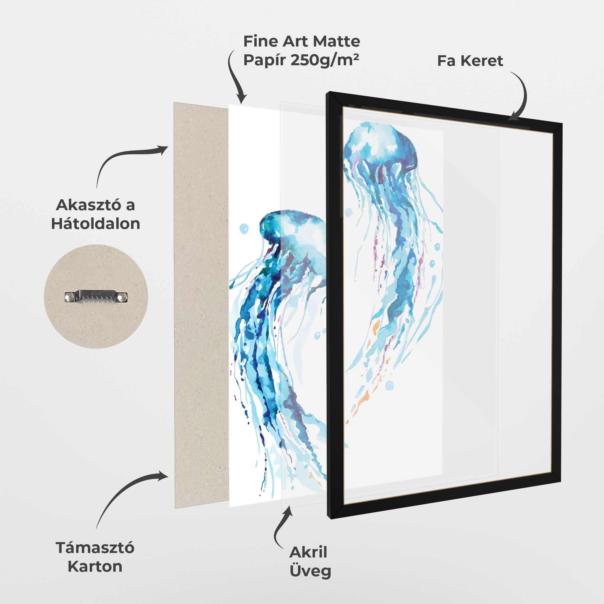 Jellyfish Watercolor mockup 1