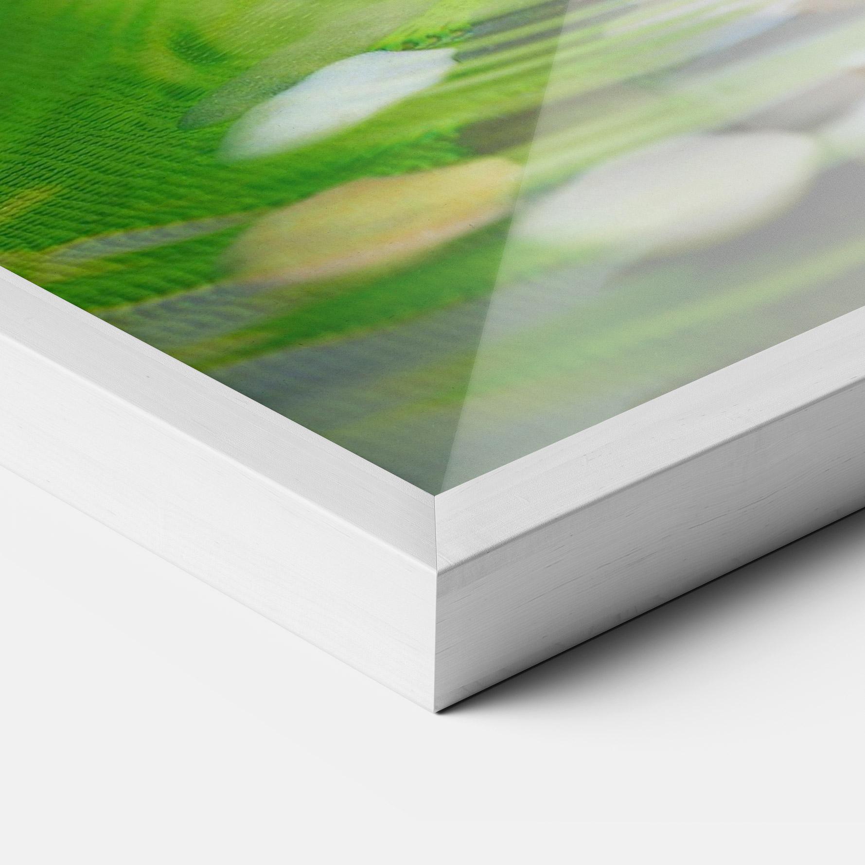 Keretezett Poszter Bamboo Fountain mockup 3