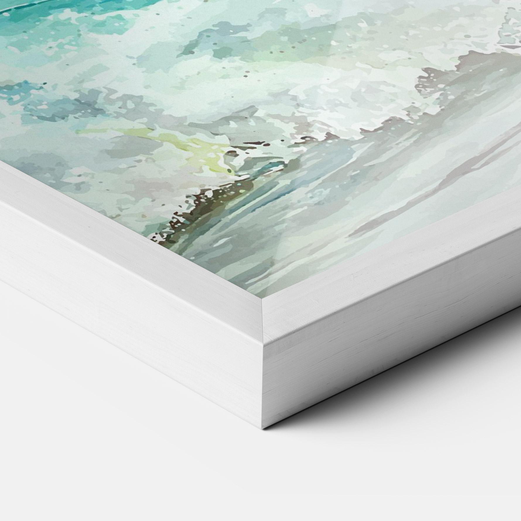 Keretezett Poszter Sea Watercolor mockup 3
