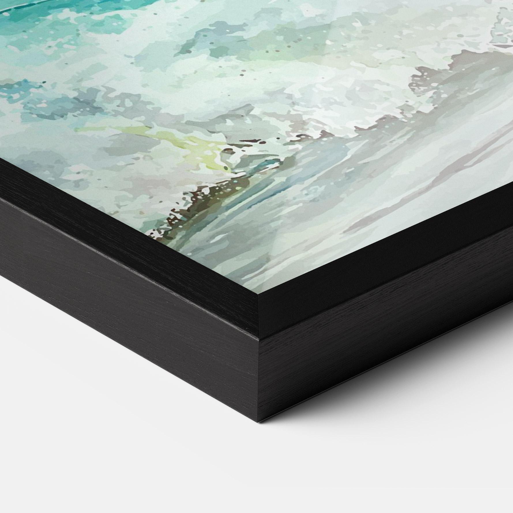 Keretezett Poszter Sea Watercolor mockup 3