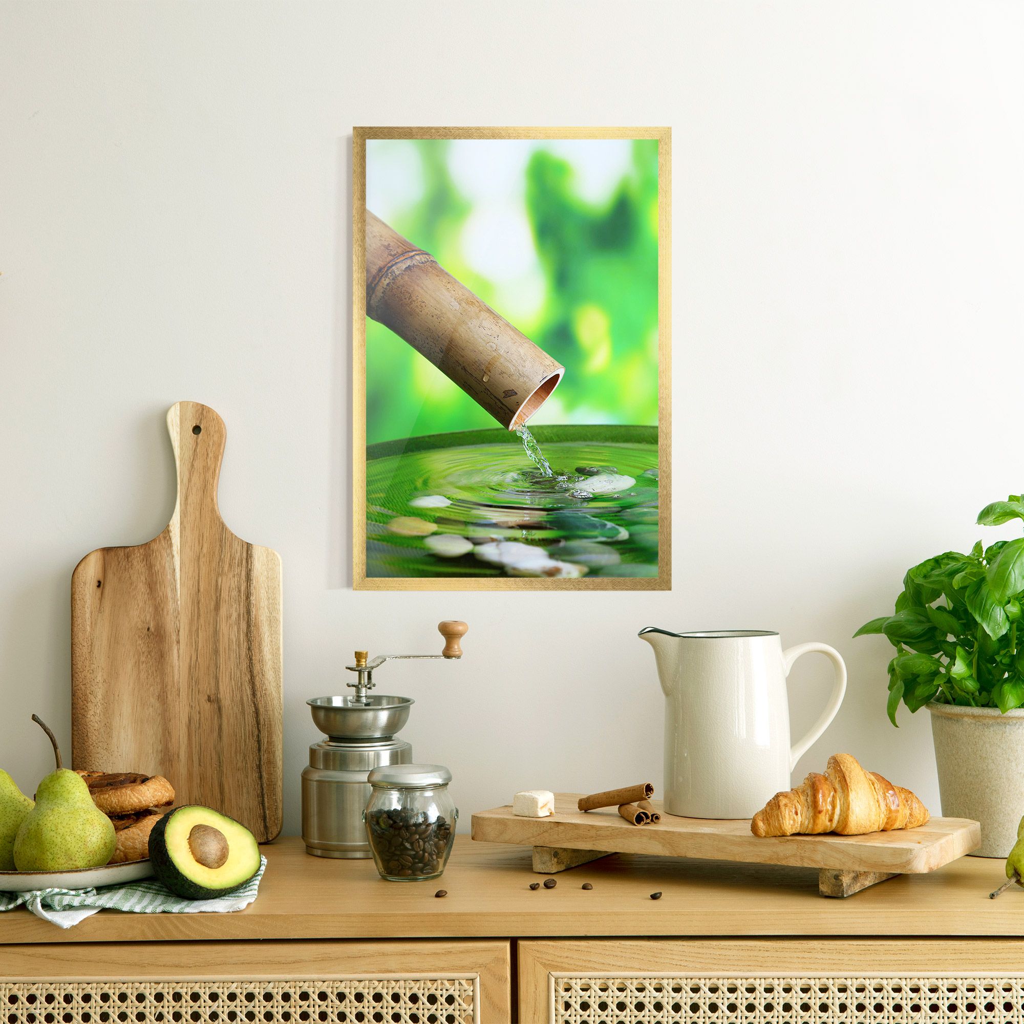 Bamboo Fountain mockup 8