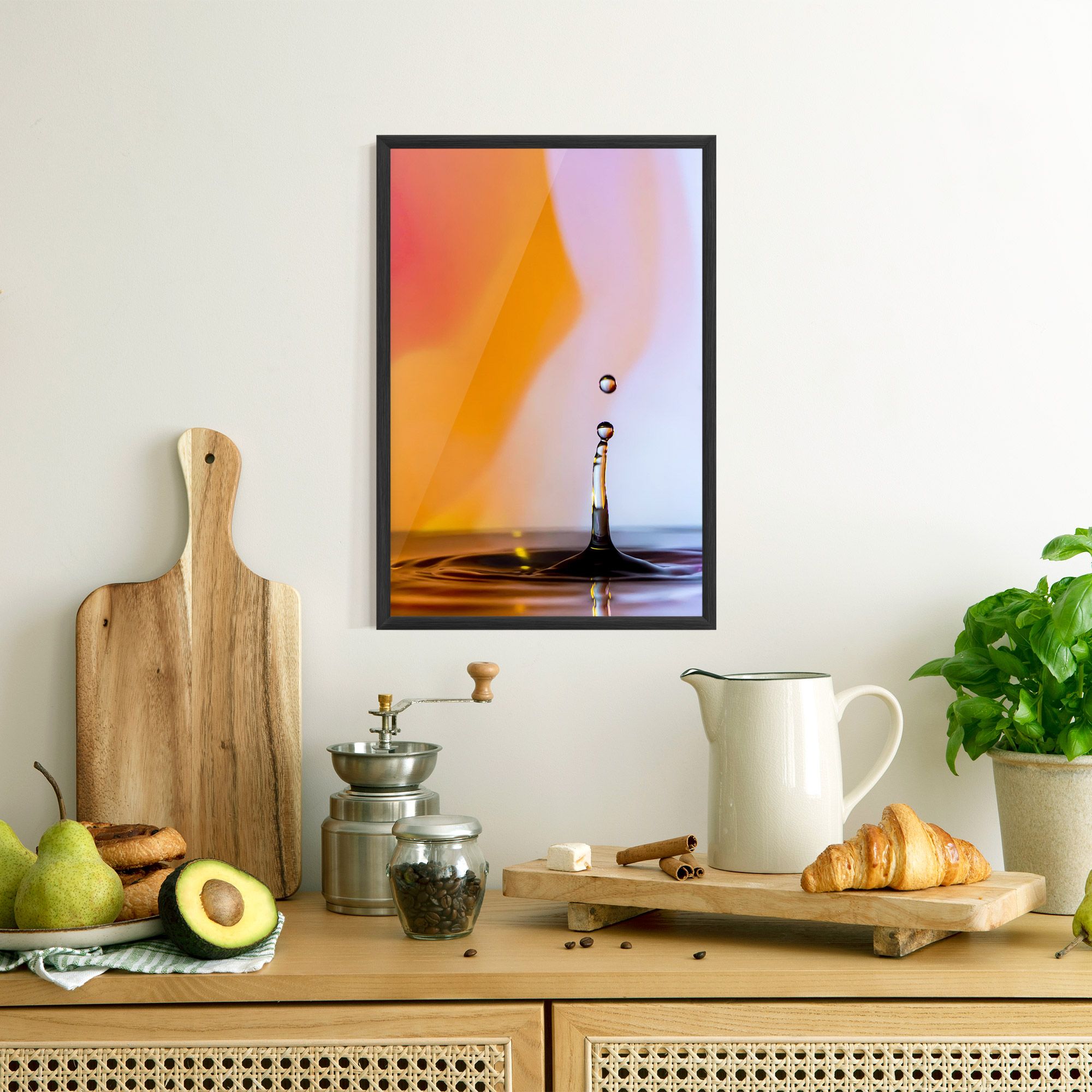 Orange Light Drop mockup 8