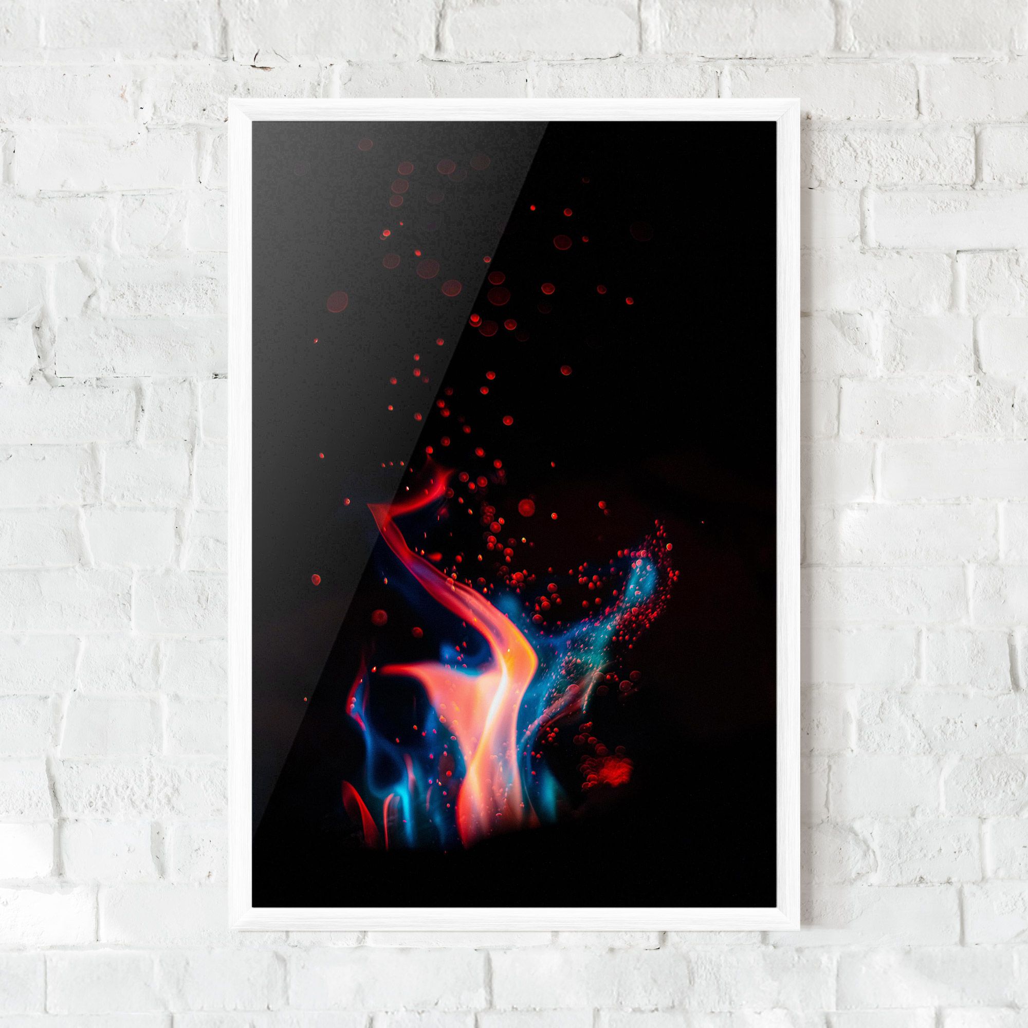 Blue Pink Fire mockup 0