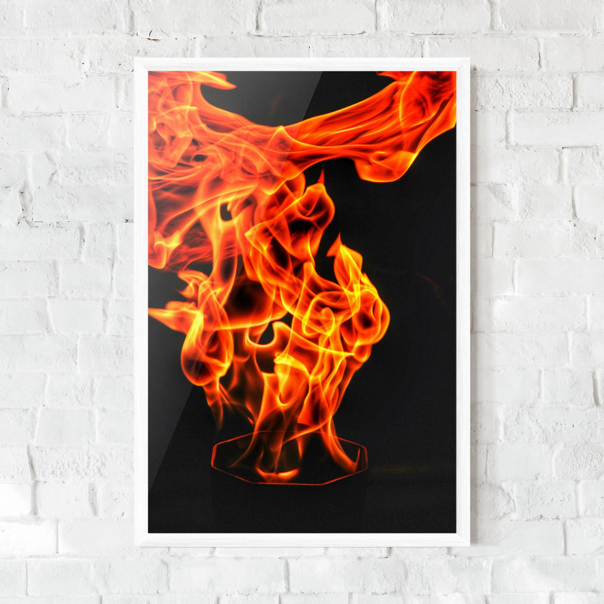 Keretezett Poszter Phoenix Heat Dance mockup 0