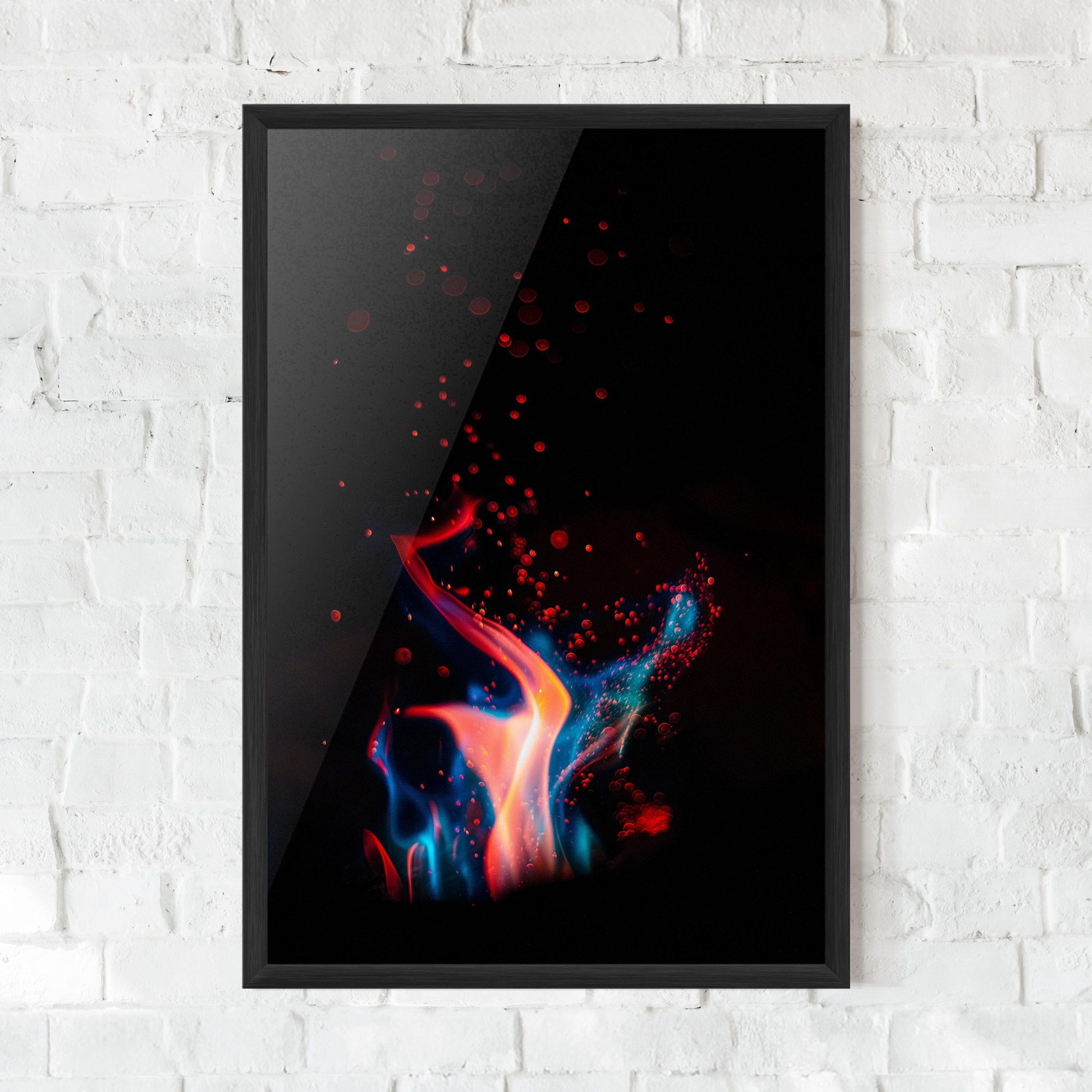 Blue Pink Fire mockup 0