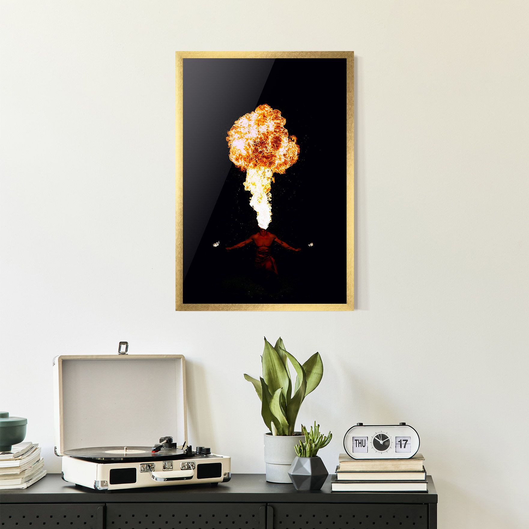 Spitting Fire mockup 2