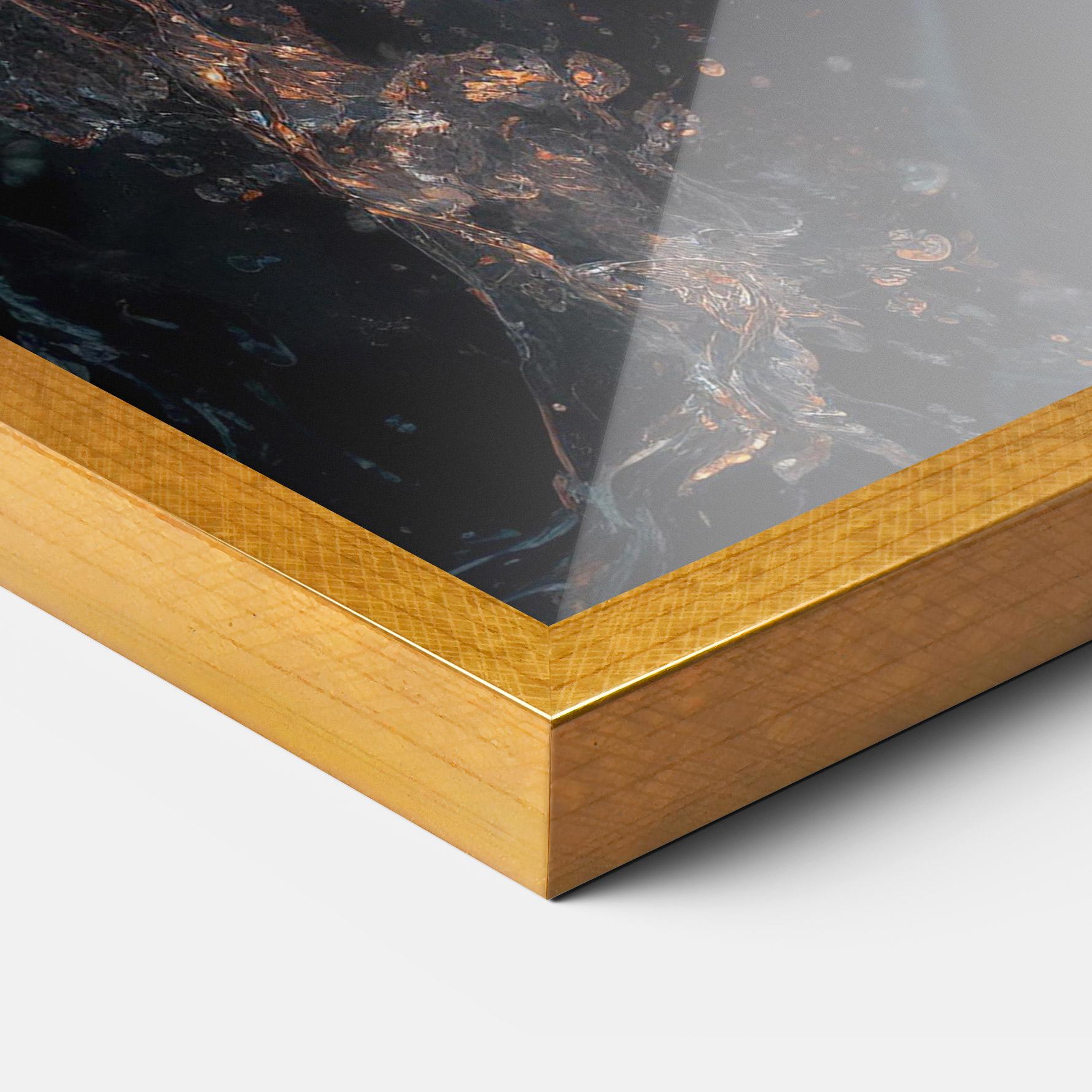 Keretezett Poszter Fire Water mockup 3