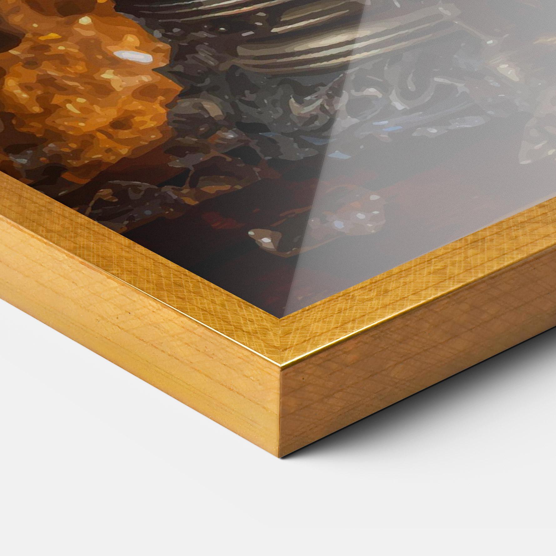 Keretezett Poszter Special Candle mockup 3