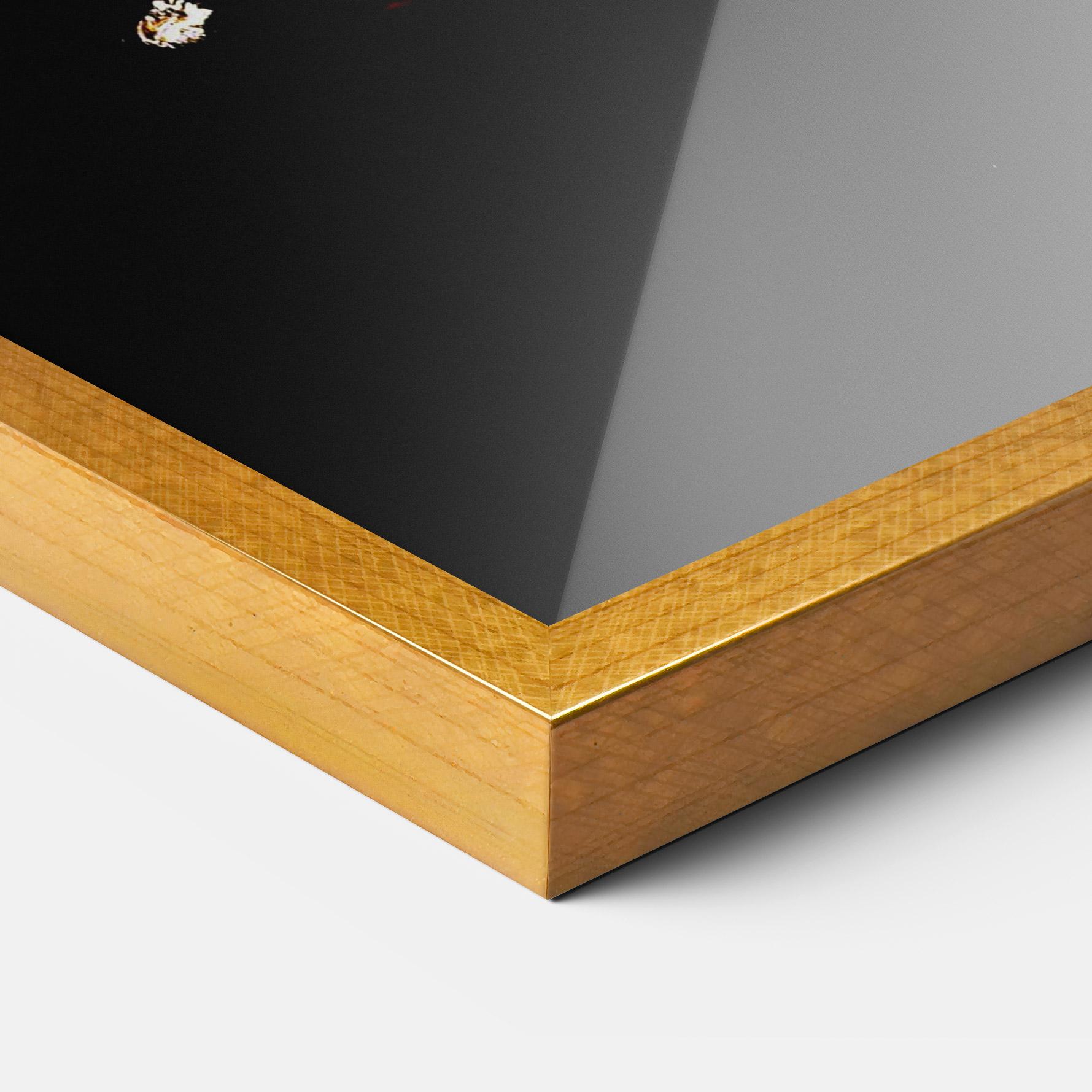 Keretezett Poszter Spitting Fire mockup 3