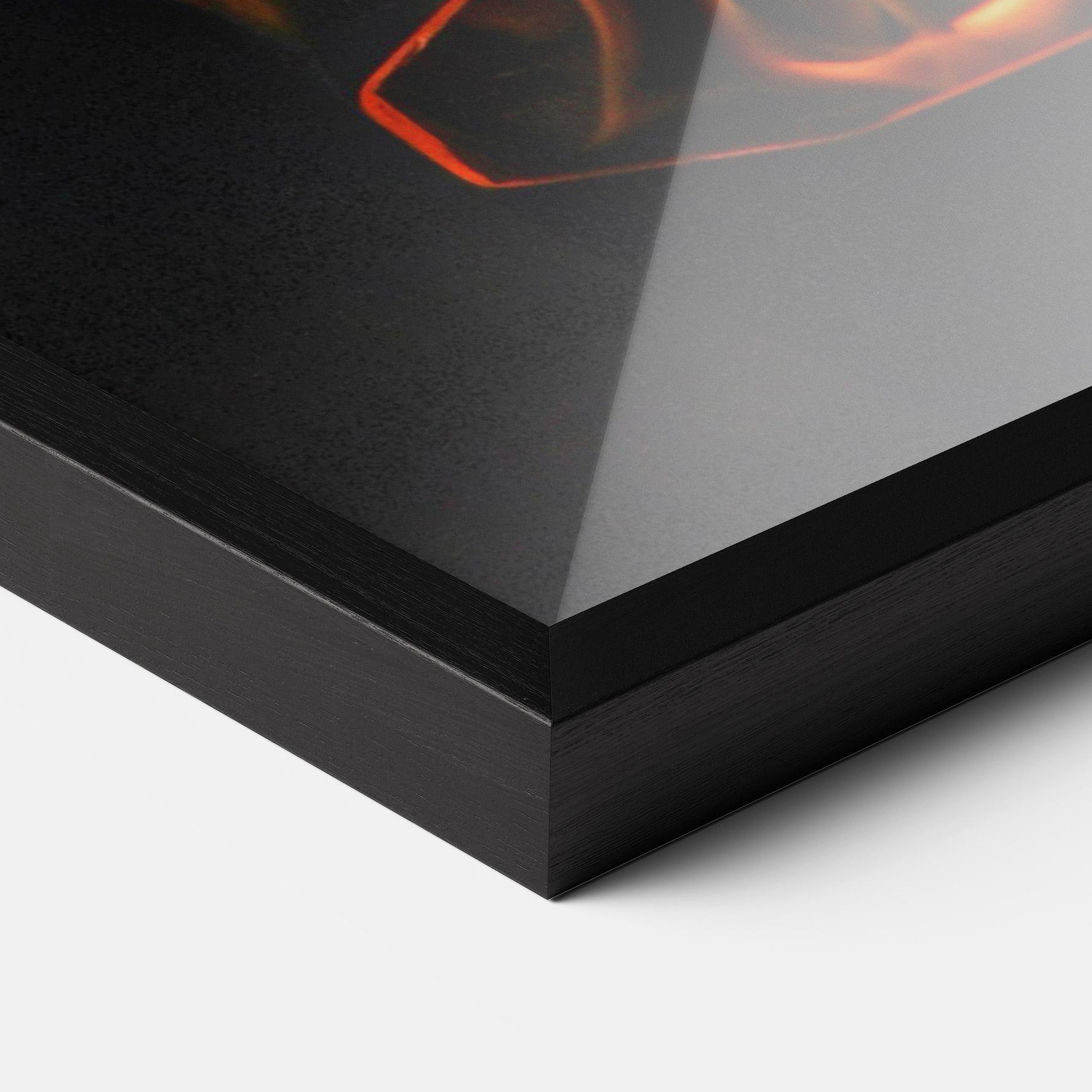 Keretezett Poszter Phoenix Heat Dance mockup 3