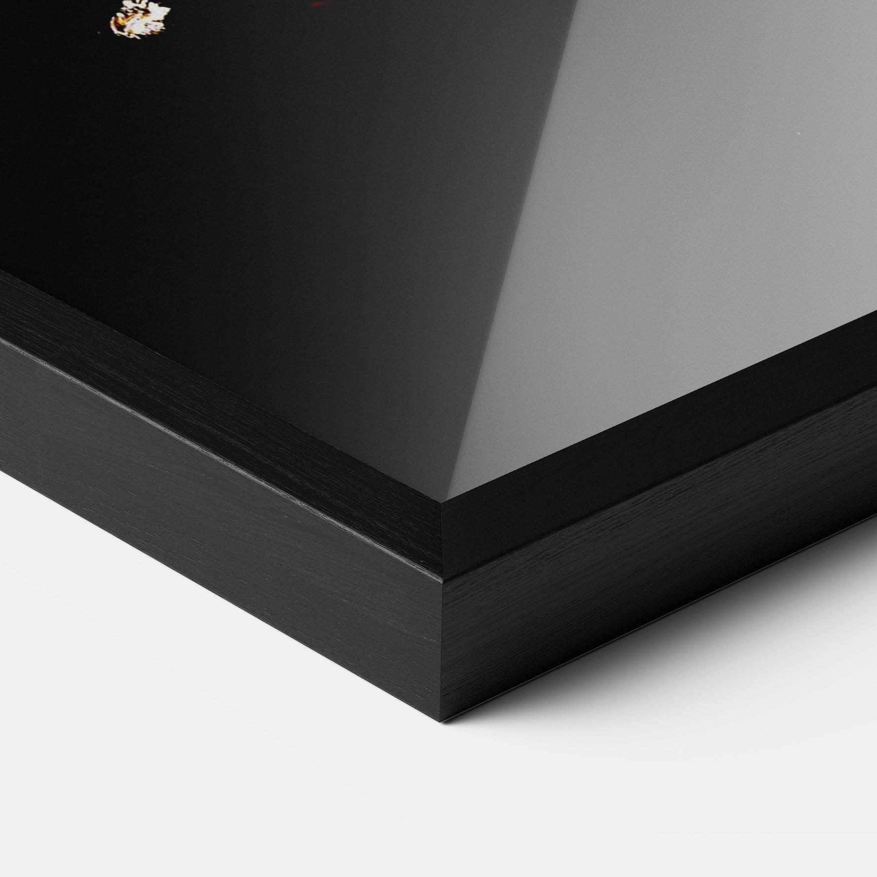 Keretezett Poszter Spitting Fire mockup 3