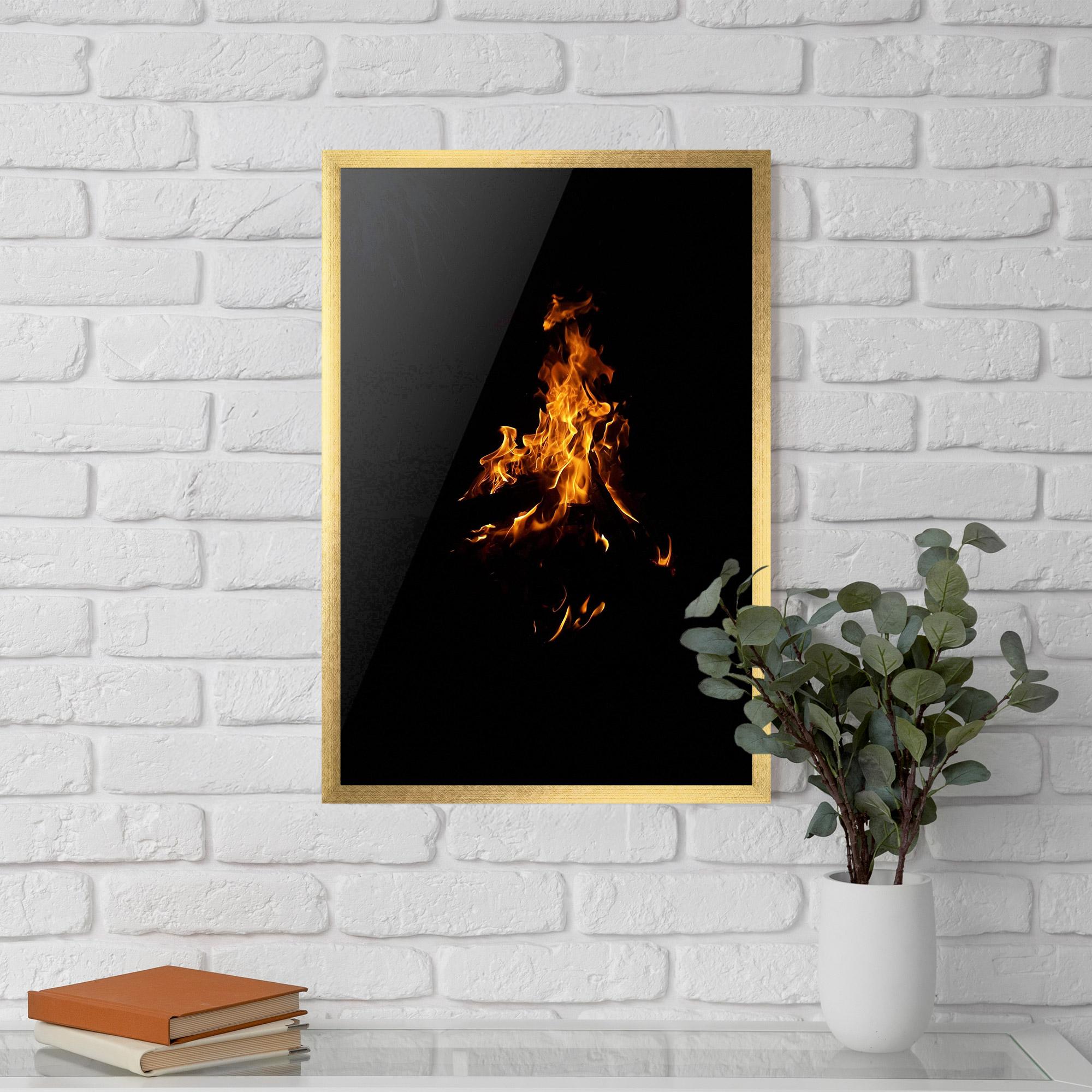 Keretezett Poszter Shadow Fire mockup 5