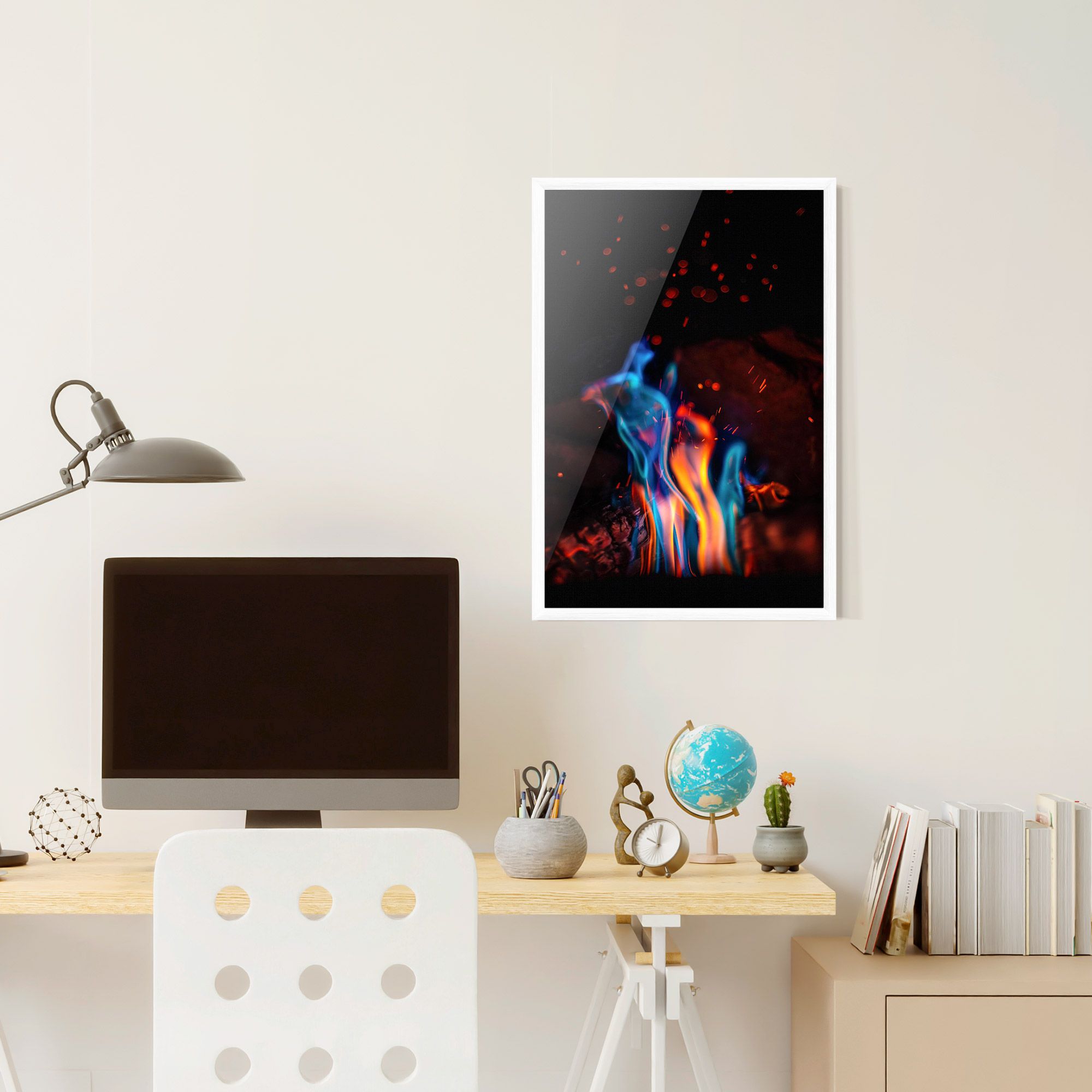 Blue Orange Fire mockup 6