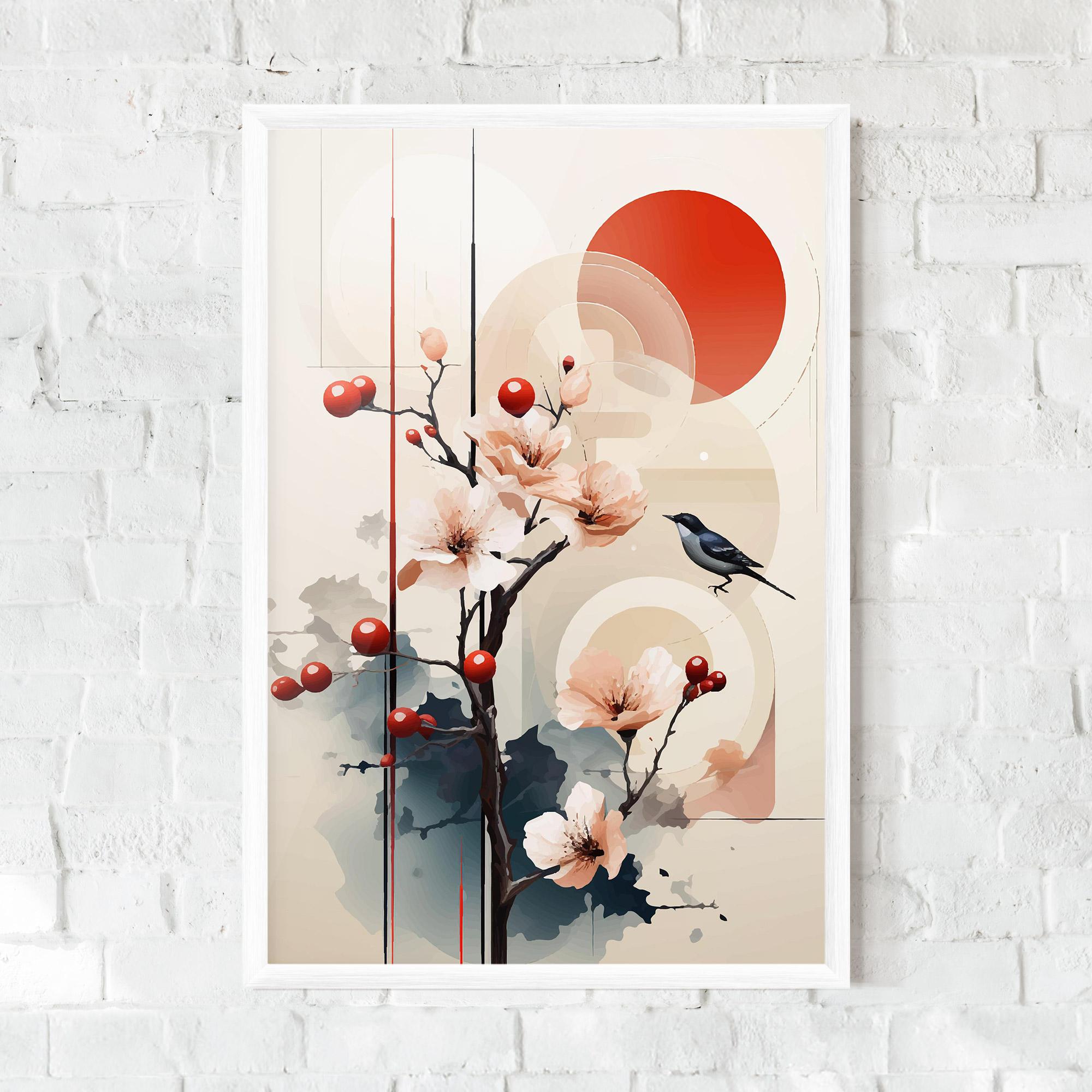 Keretezett Poszter Cream Nature mockup 0