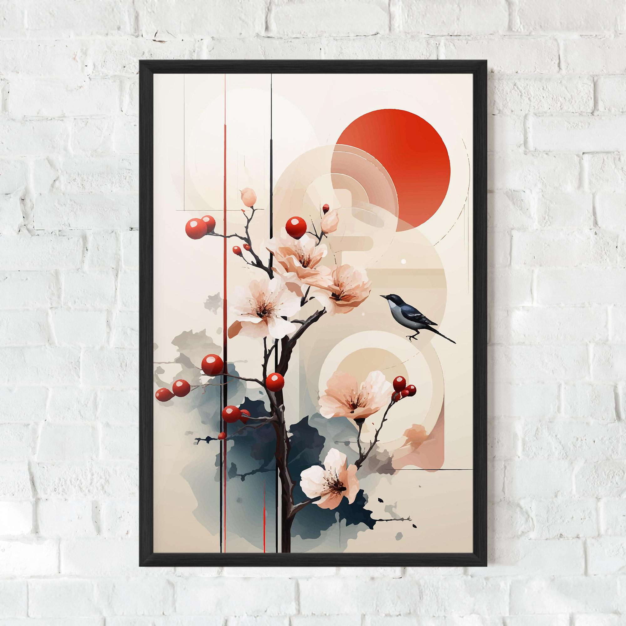 Keretezett Poszter Cream Nature mockup 0