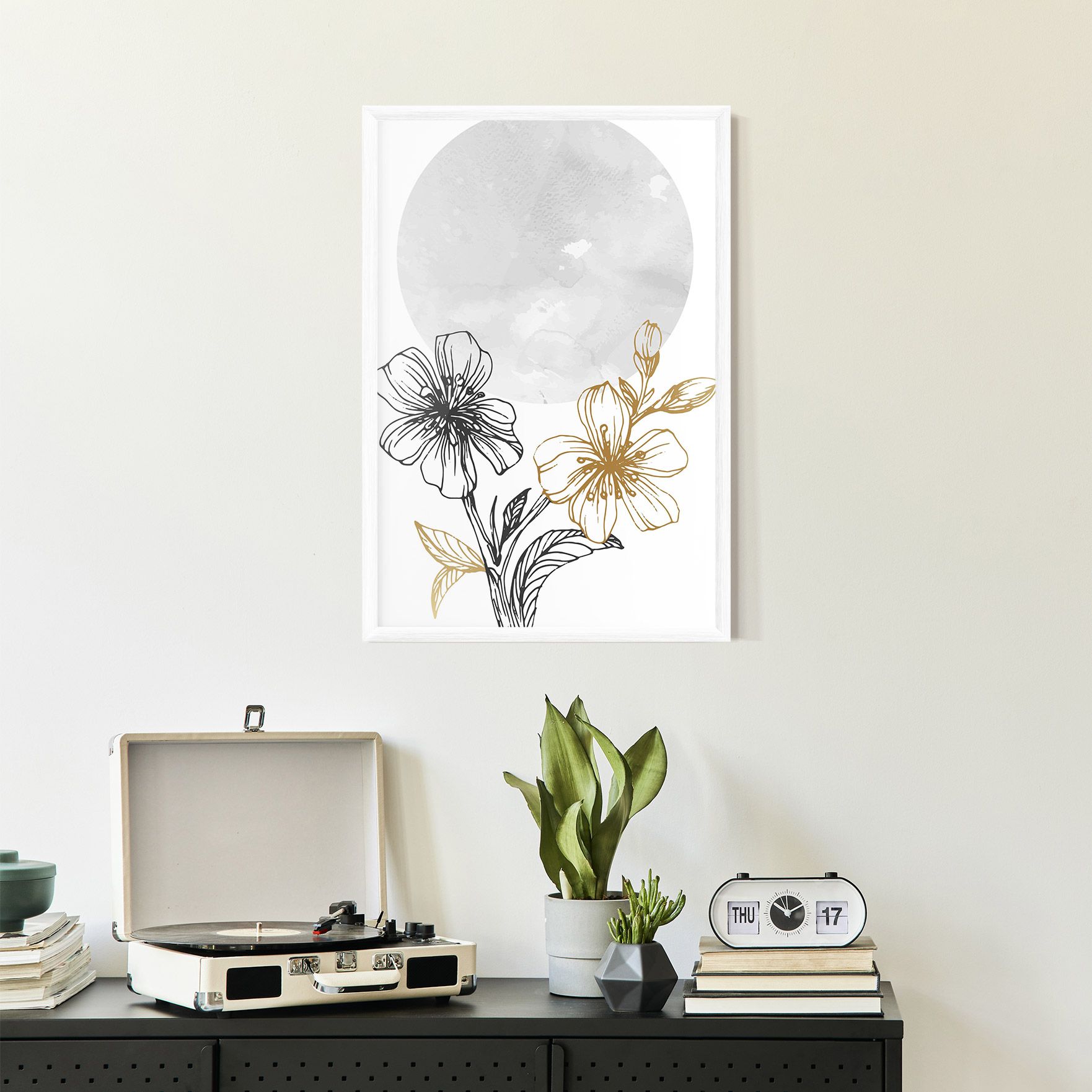 Grey Moon Flowers mockup 2
