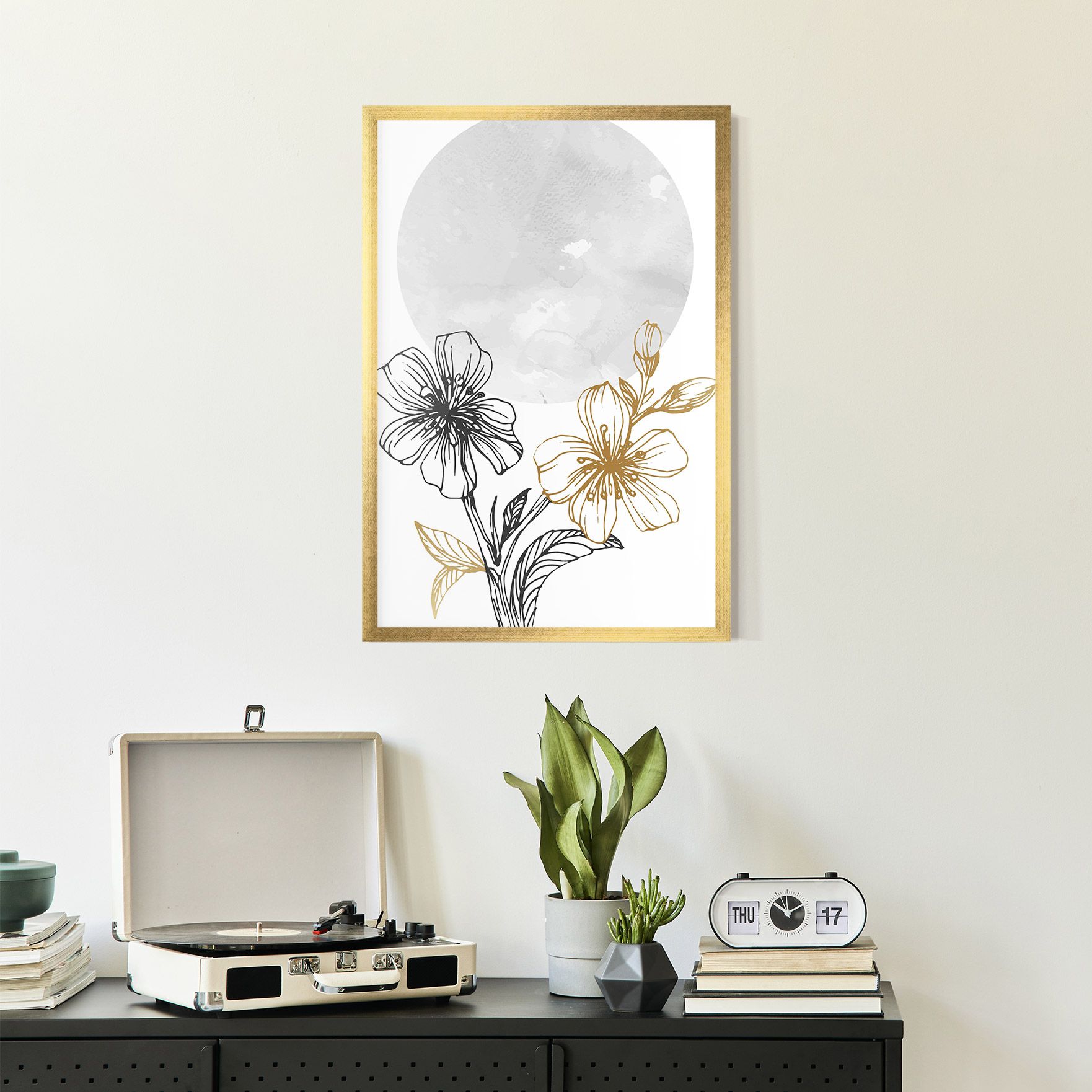 Grey Moon Flowers mockup 2