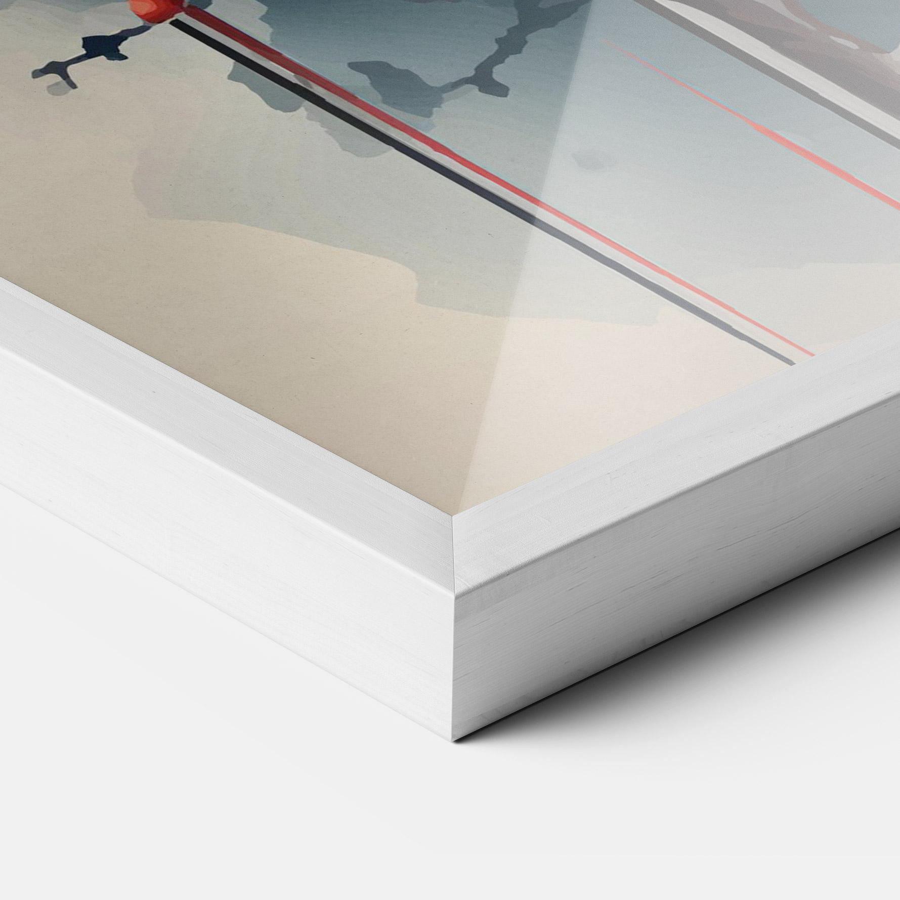 Keretezett Poszter Cream Nature mockup 3