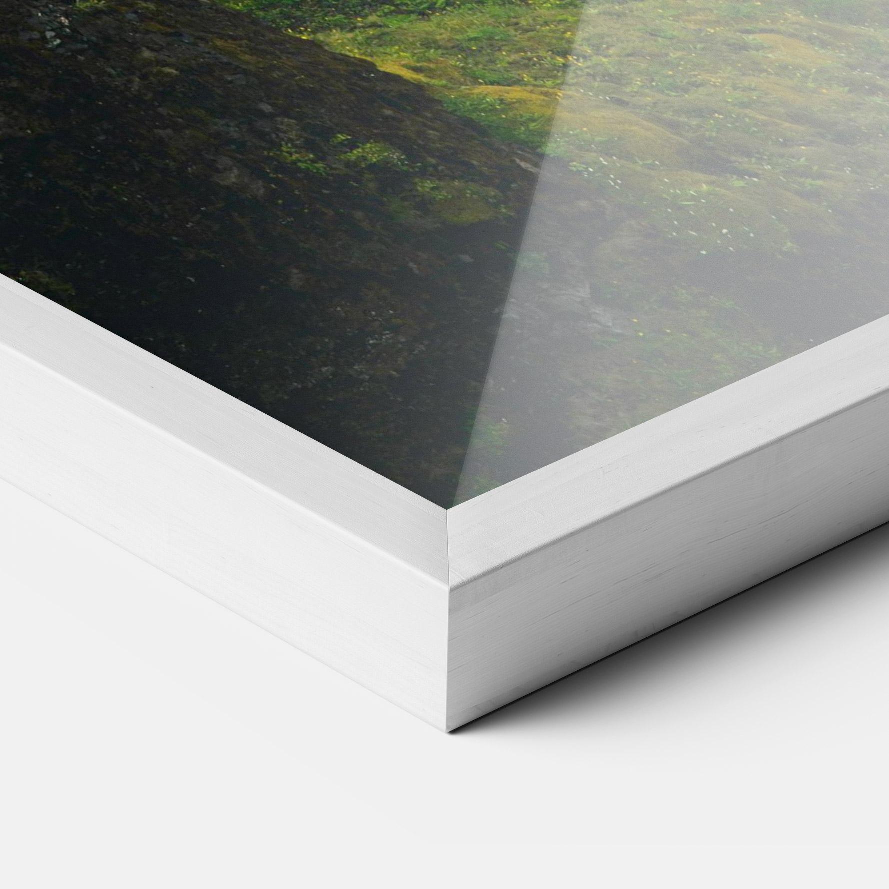 Keretezett Poszter Green Beautiful View mockup 3