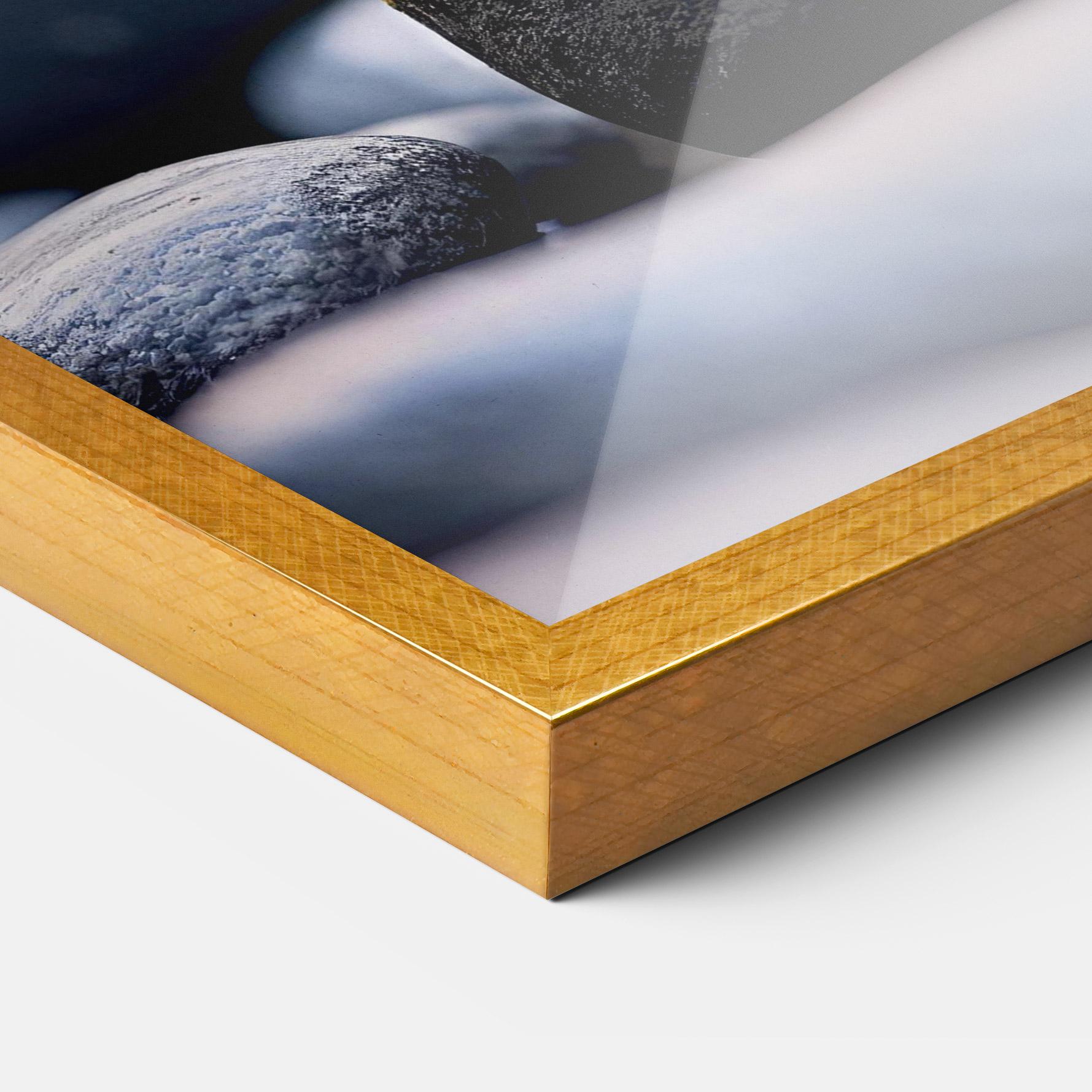 Keretezett Poszter Tiny Flower Rock mockup 3