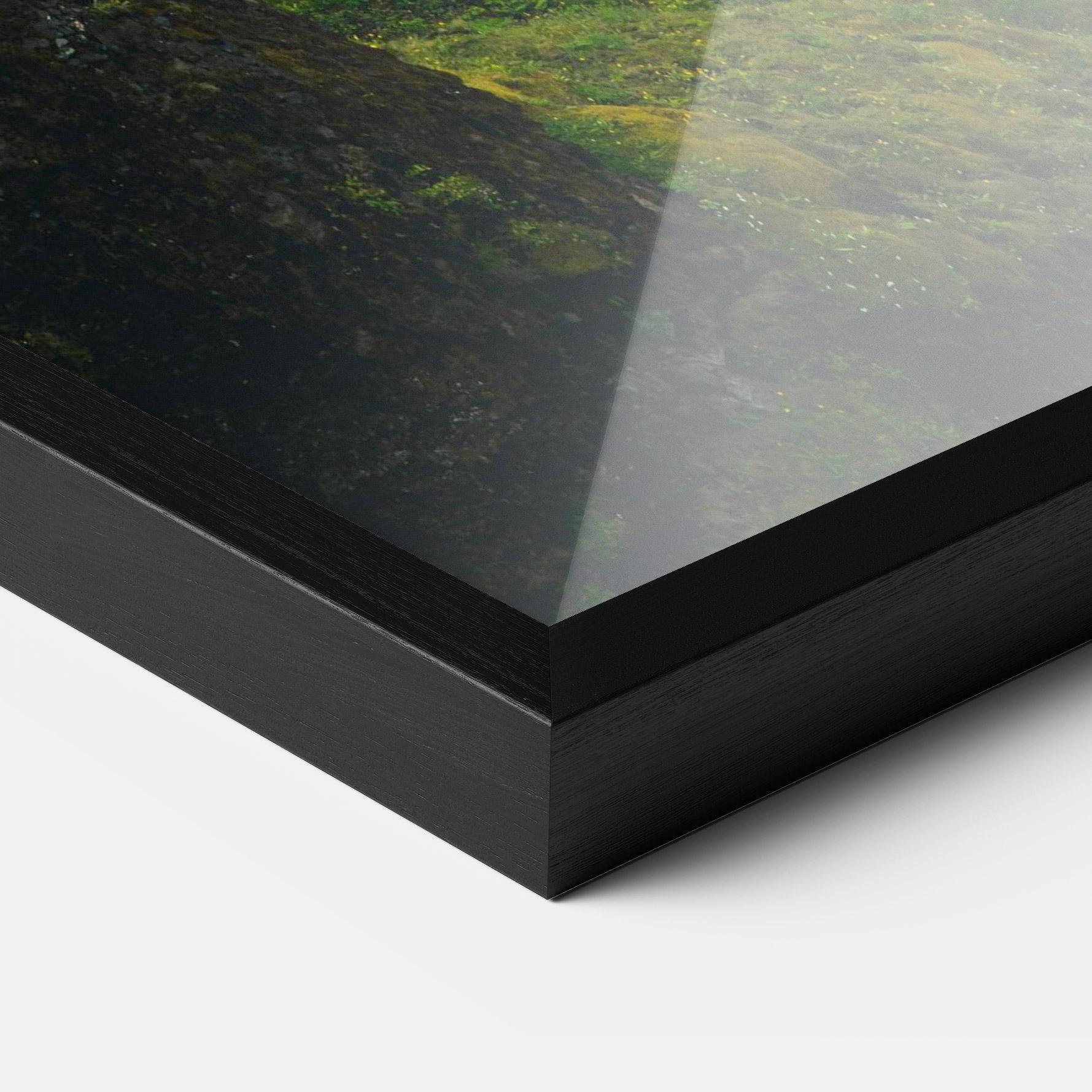 Keretezett Poszter Green Beautiful View mockup 3