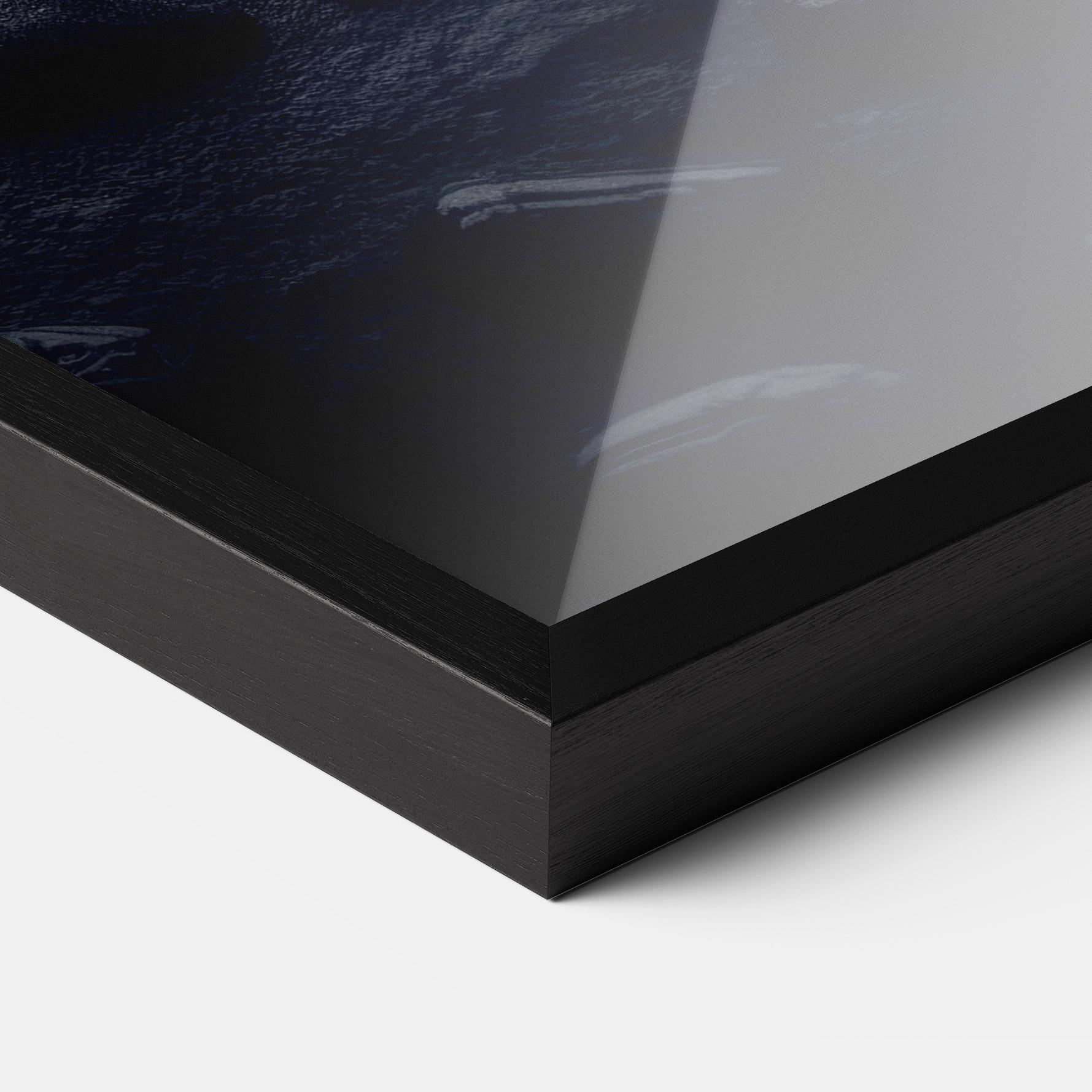 Keretezett Poszter Realistic Spa Leaf mockup 3