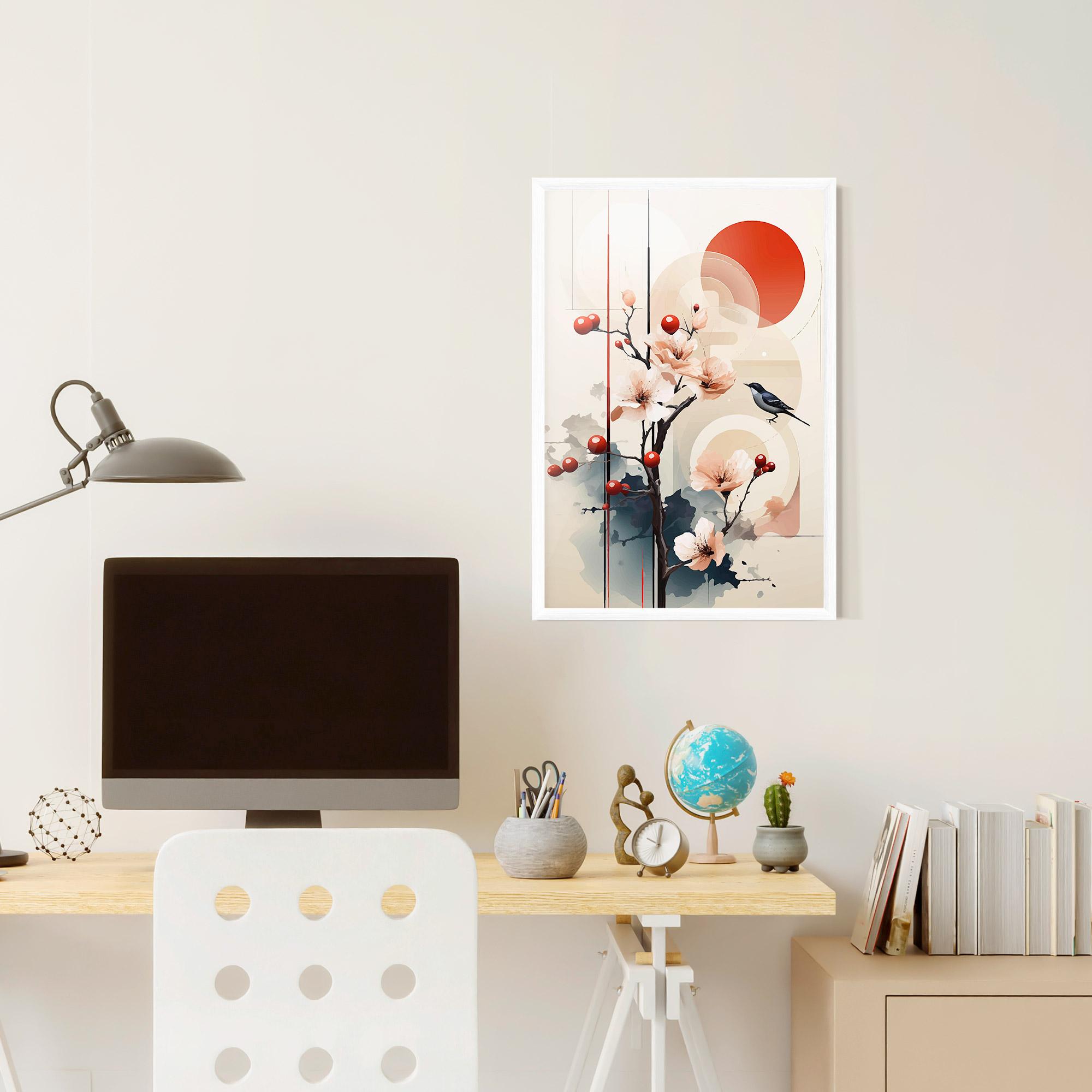 Keretezett Poszter Cream Nature mockup 6