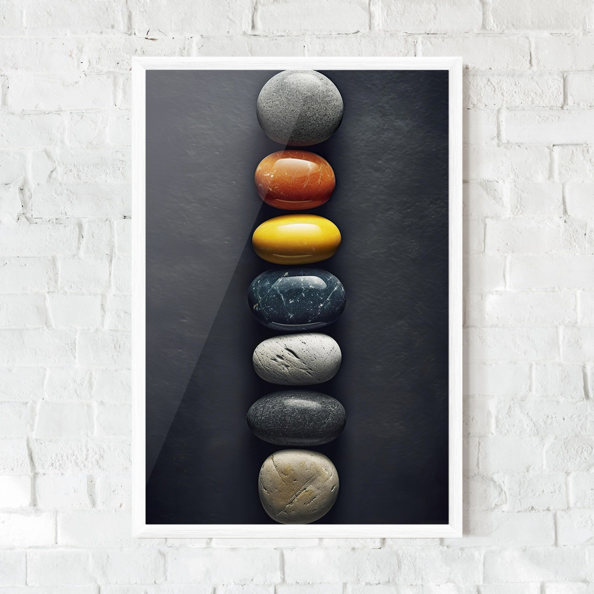 Zen Colorful Stones mockup 0
