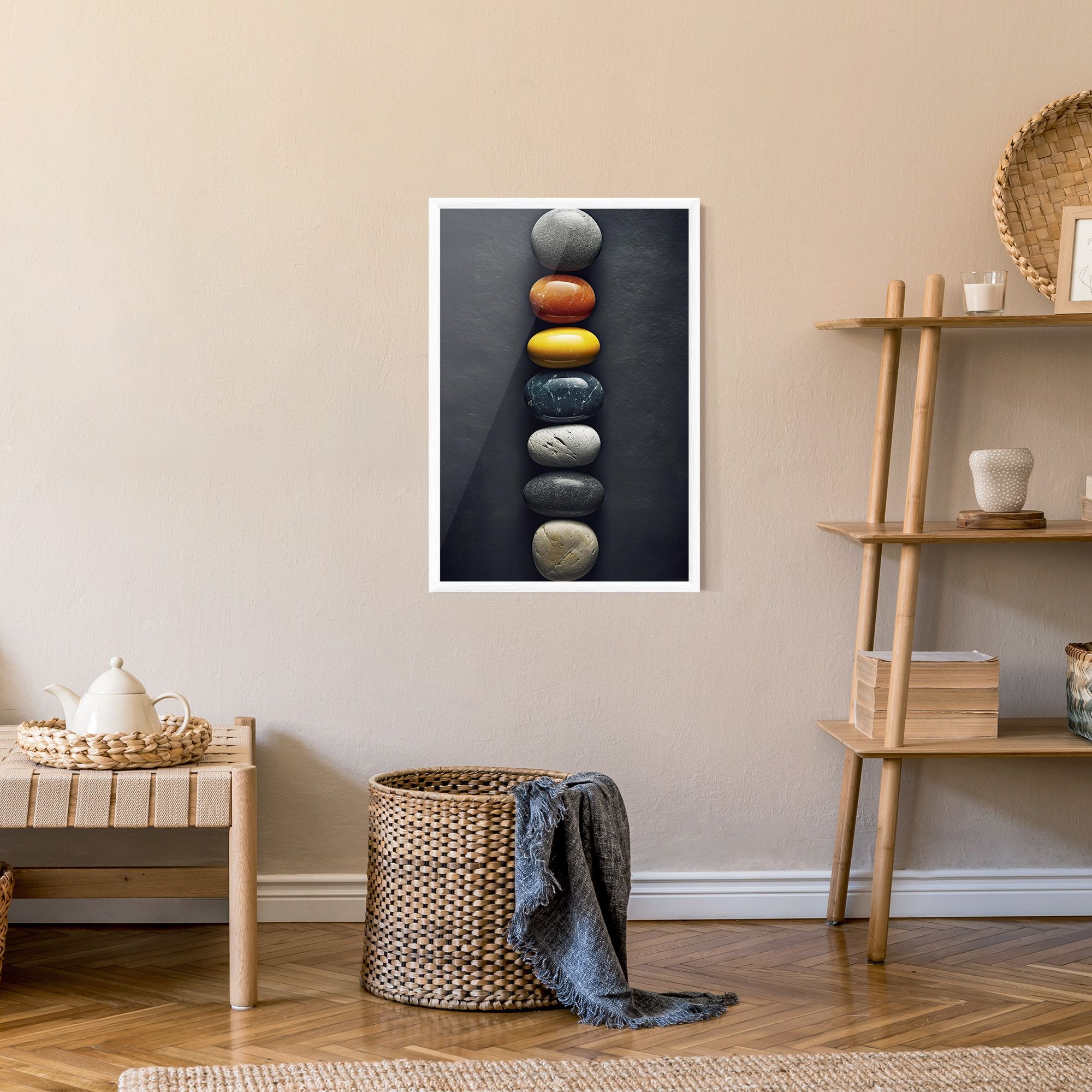 Zen Colorful Stones mockup 9