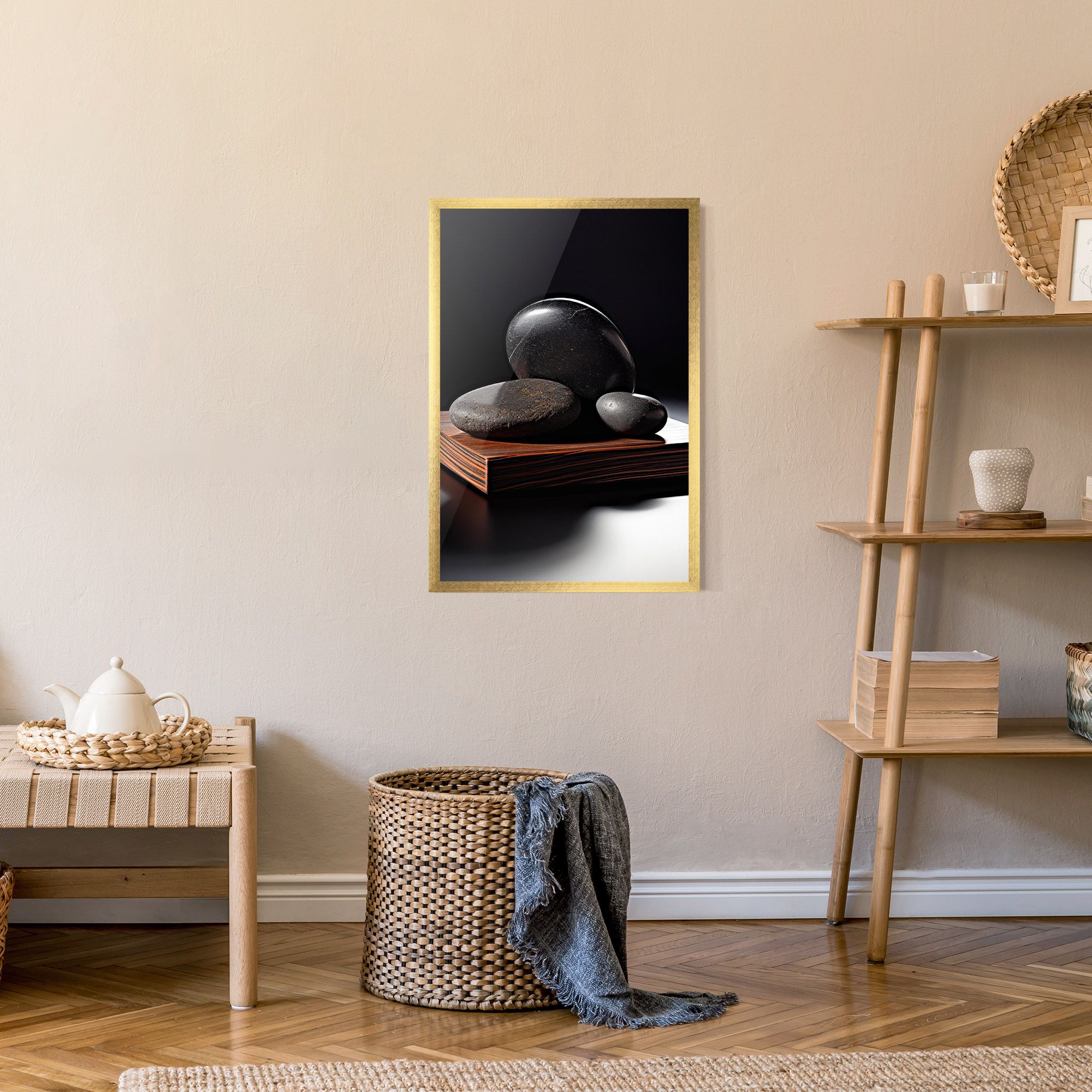 Black Zen Stones mockup 9