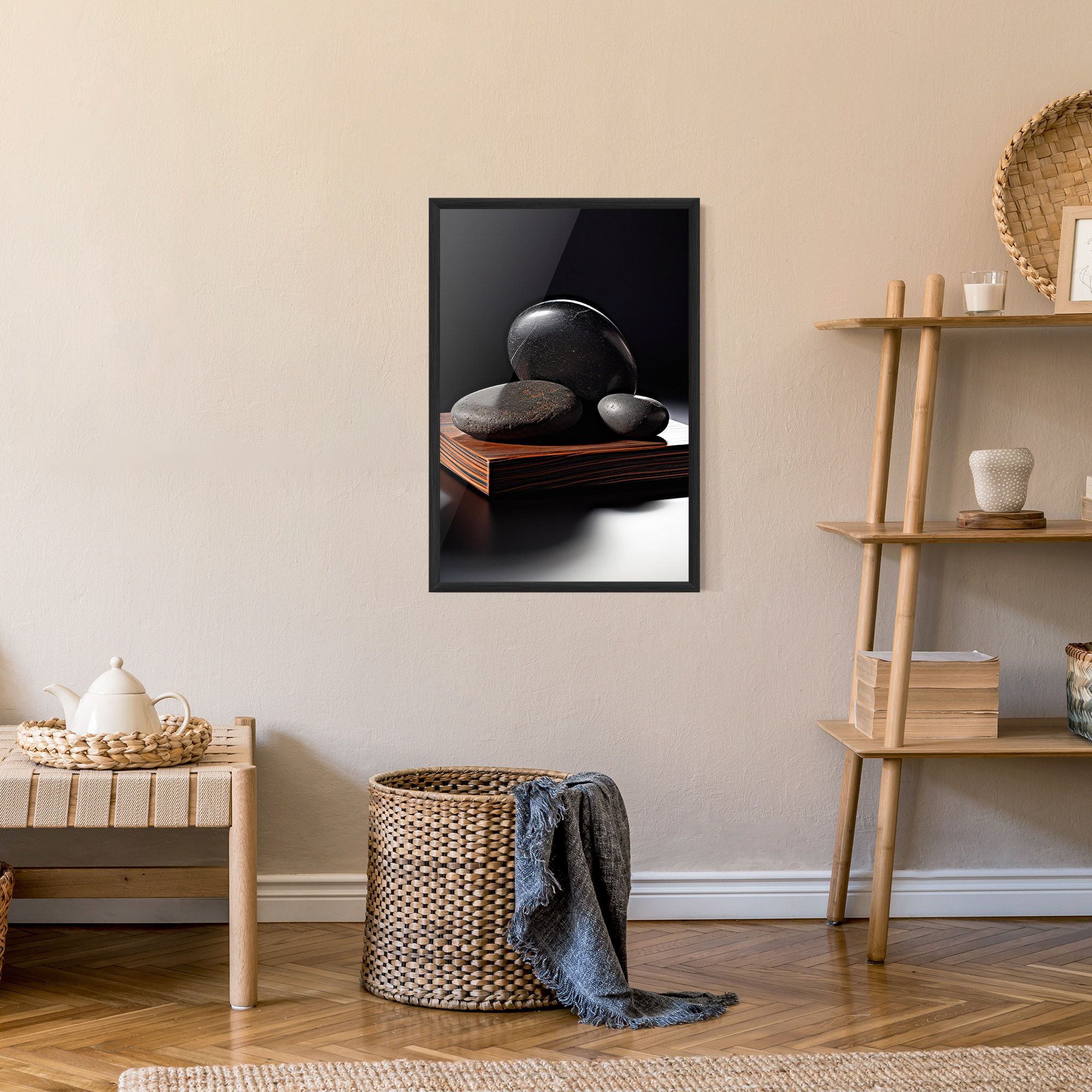 Black Zen Stones mockup 9