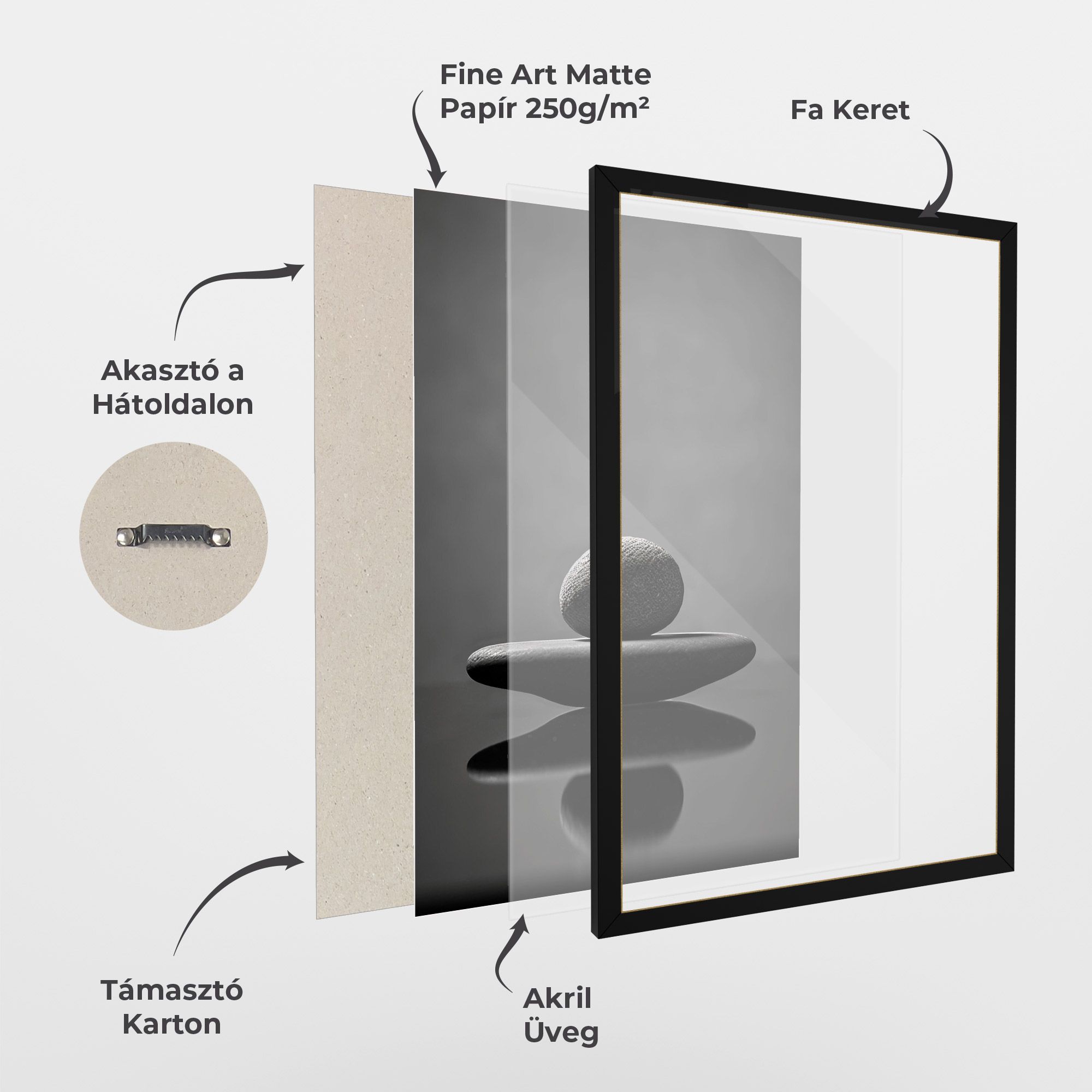 Minimalistic Zen Stone mockup 1