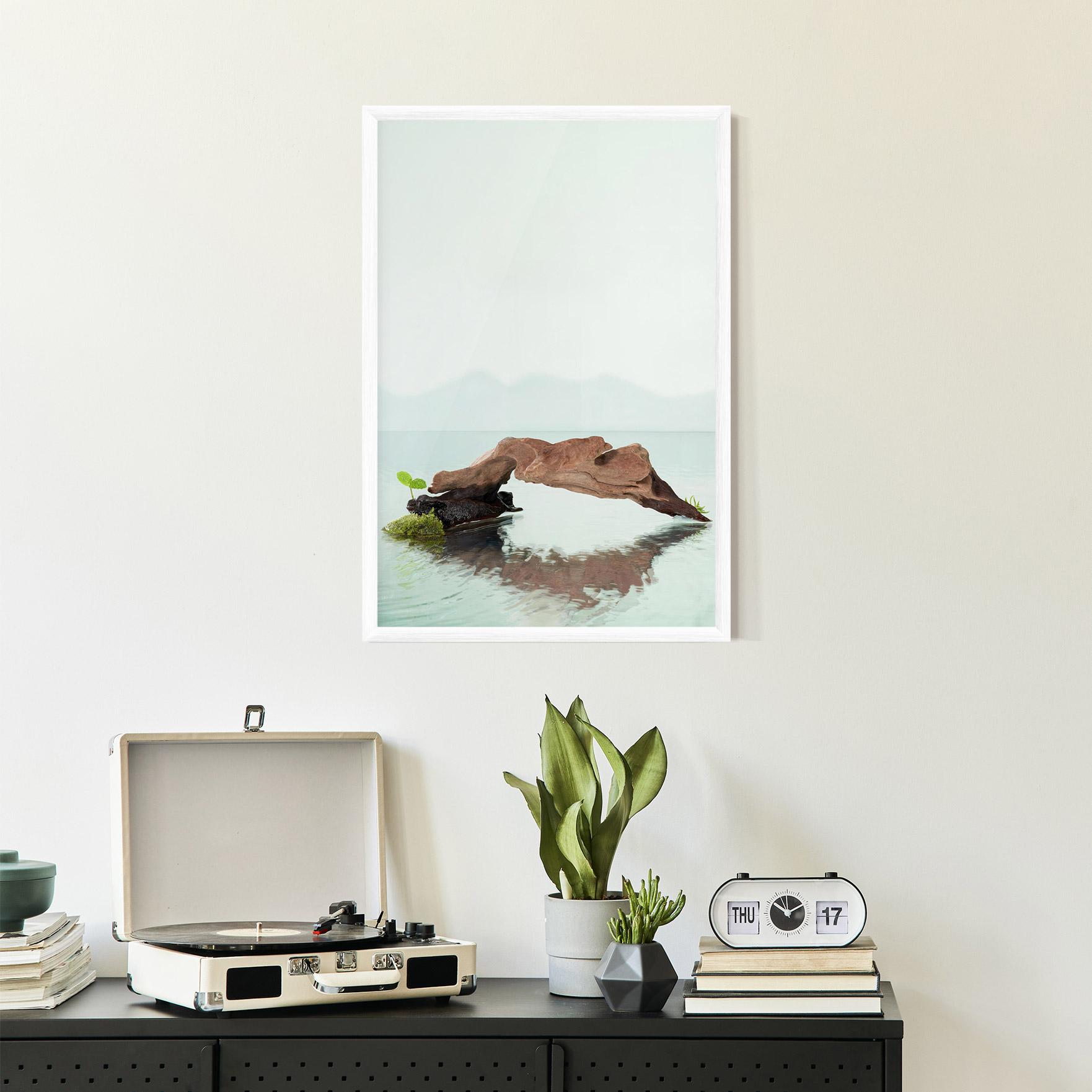 Keretezett Poszter Water Rock View mockup 2