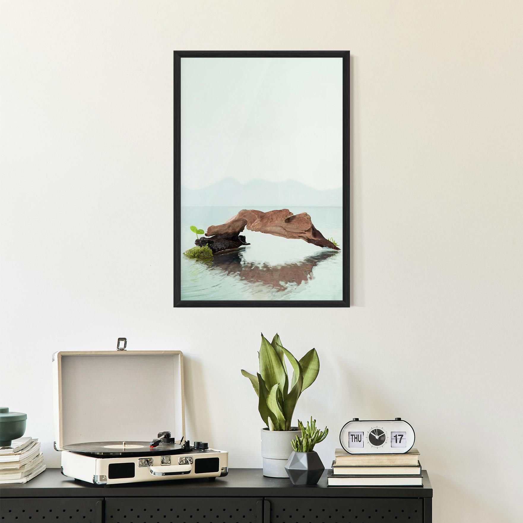 Keretezett Poszter Water Rock View mockup 2