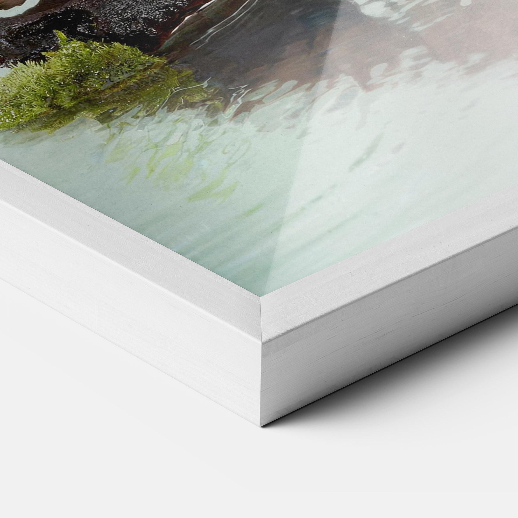 Keretezett Poszter Water Rock View mockup 3