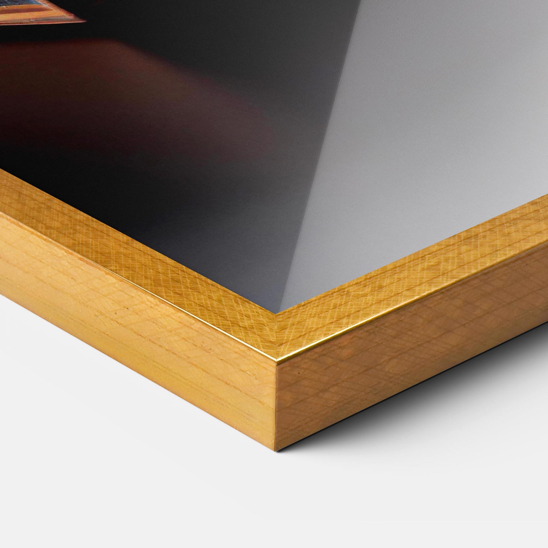 Keretezett Poszter Black Zen Stones mockup 3