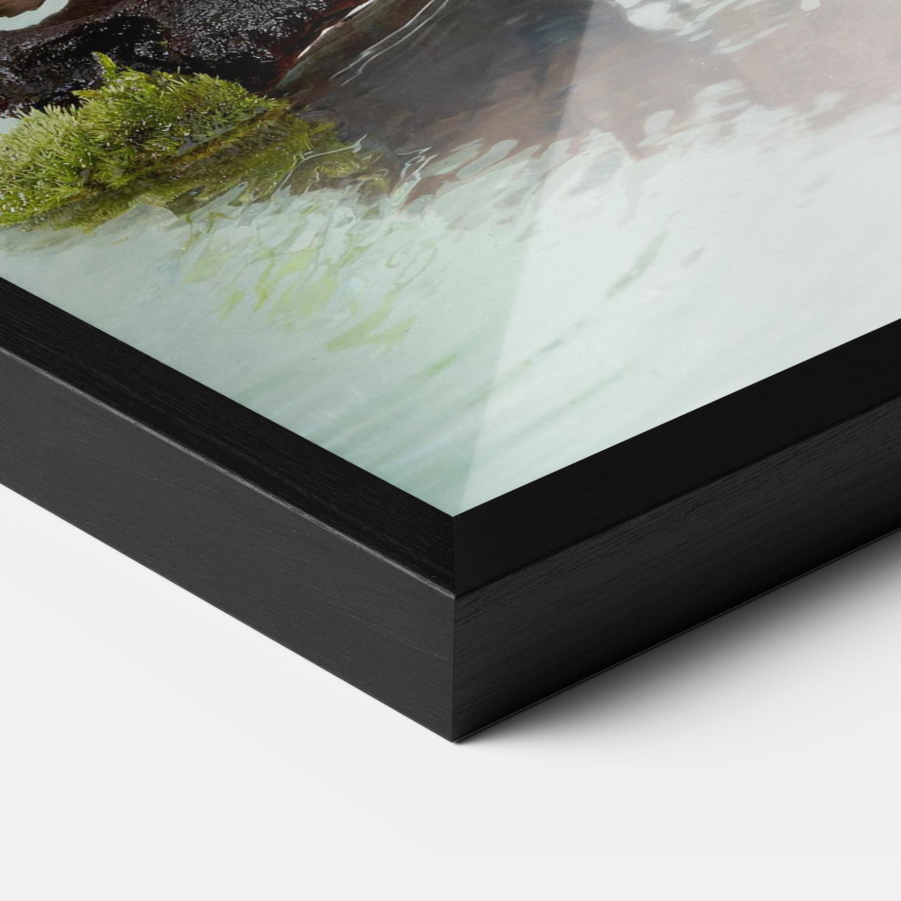 Keretezett Poszter Water Rock View mockup 3