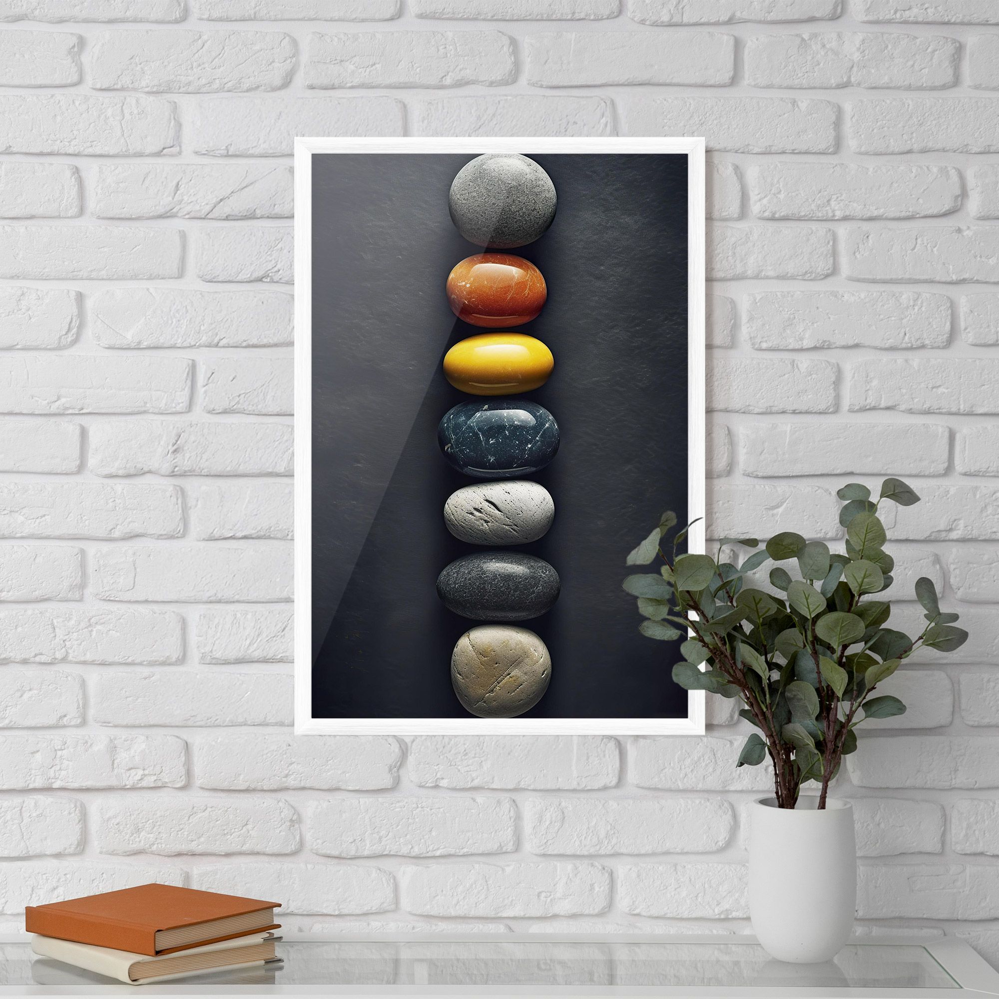 Zen Colorful Stones mockup 5