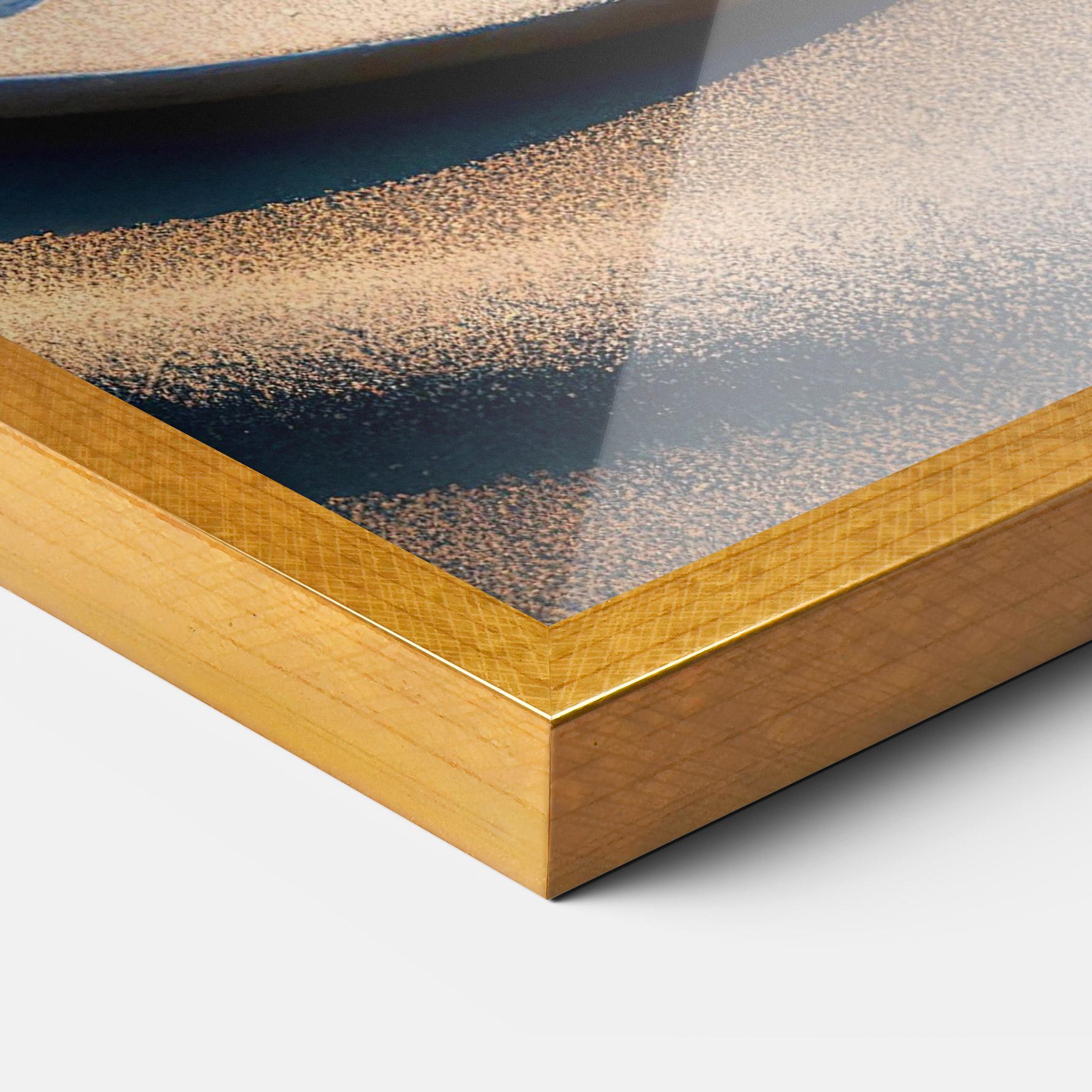 Keretezett Poszter Pretty Sand Yinyang mockup 3