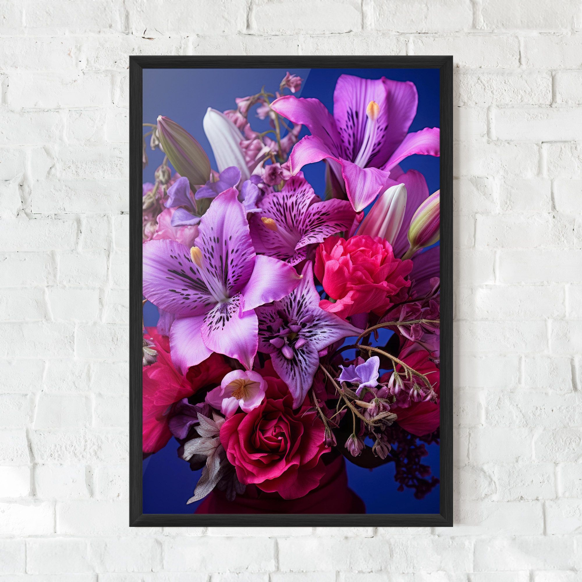 Purple Pretty Flowers mockup 0