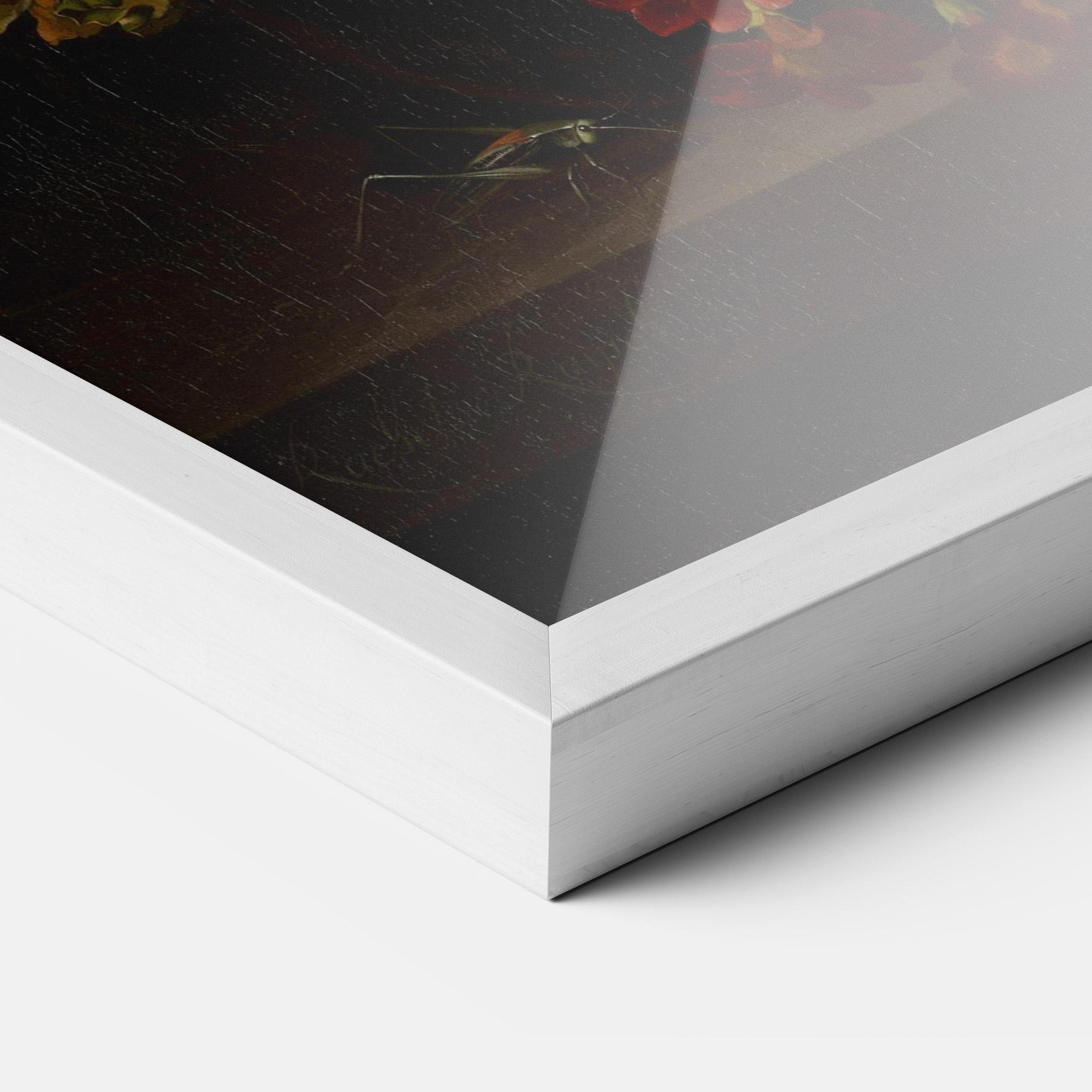 Keretezett Poszter Dark Flowers Bouquet mockup 3