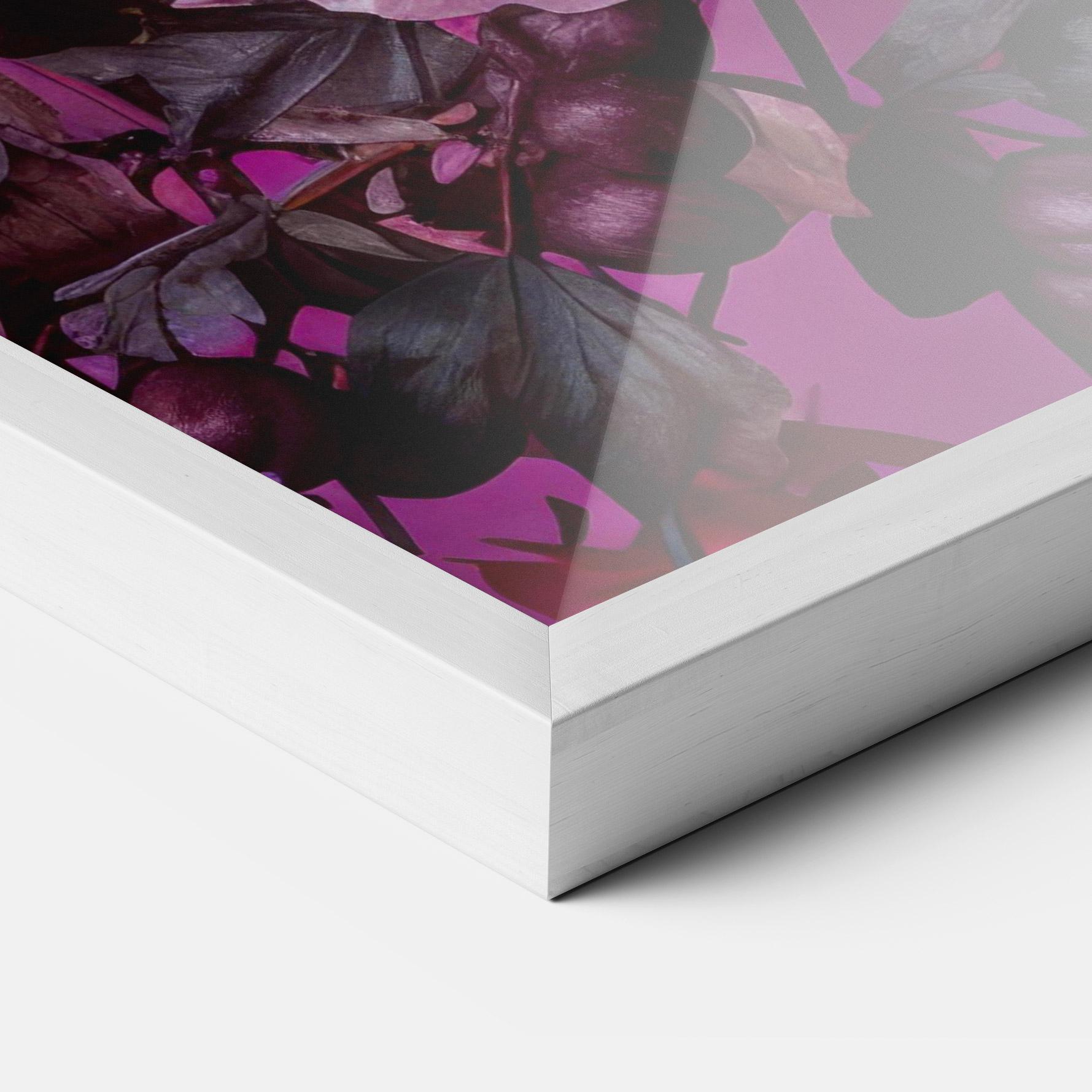 Keretezett Poszter Pink Red Bouquet mockup 3