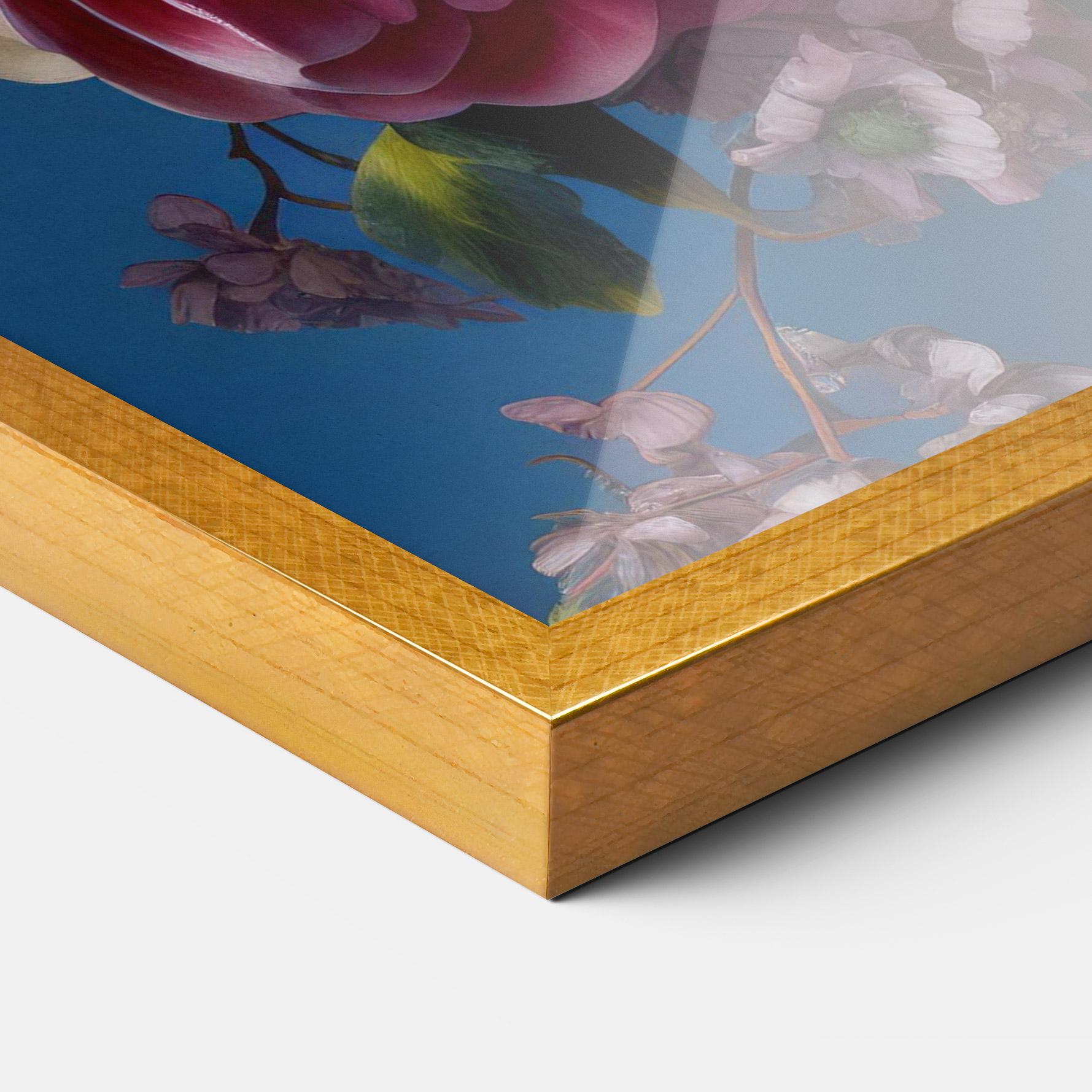 Keretezett Poszter Colorful Flower Bouquet mockup 3