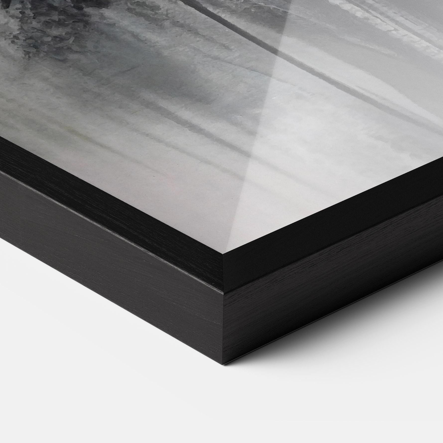 Keretezett Poszter Bouquet Painting mockup 3