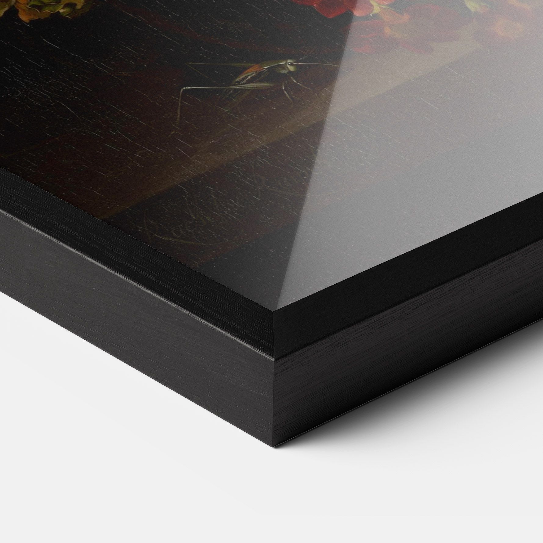 Dark Flowers Bouquet mockup 3